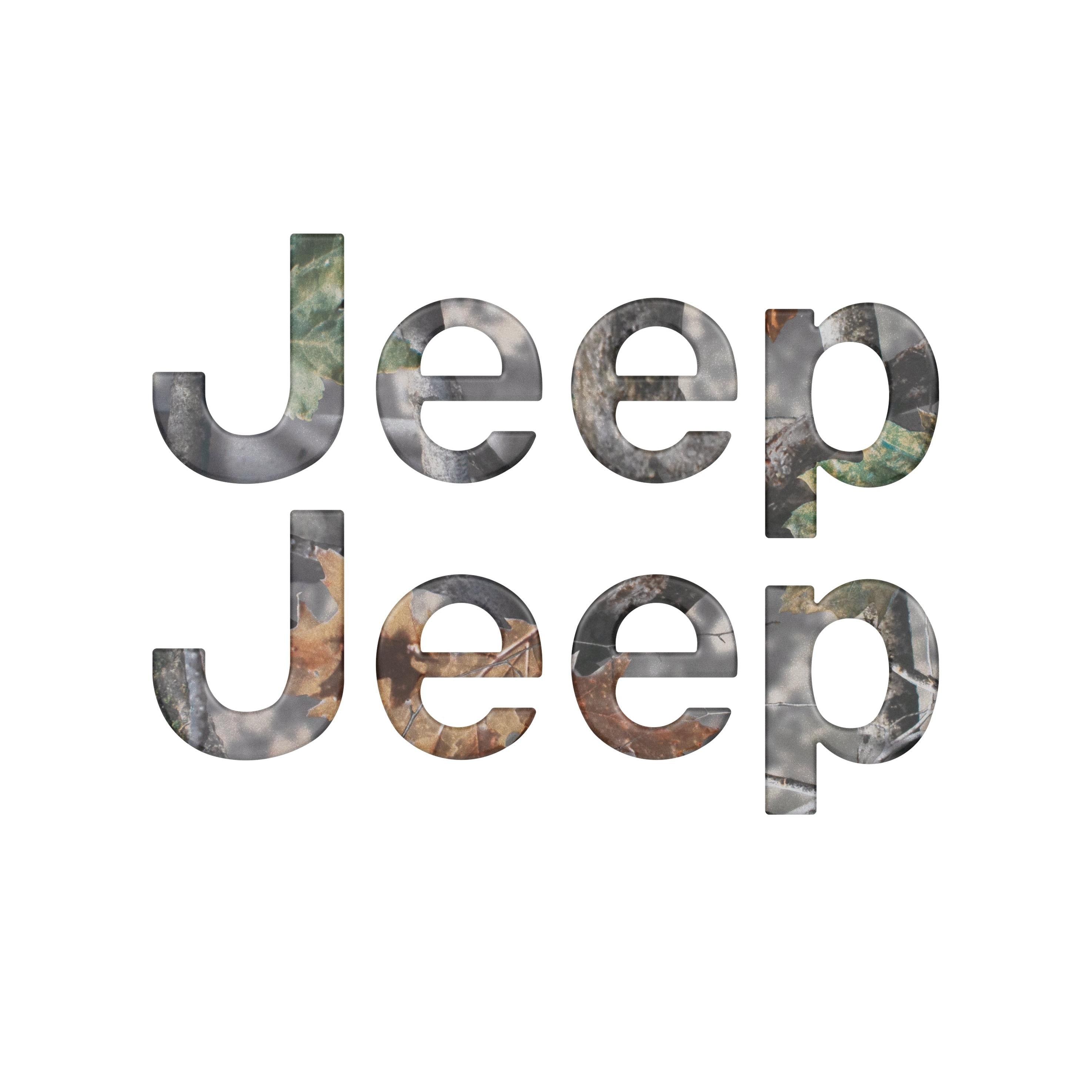 Driver & Passenger Side Emblem Overlays Fits 2019-2026 Jeep Gladiator
