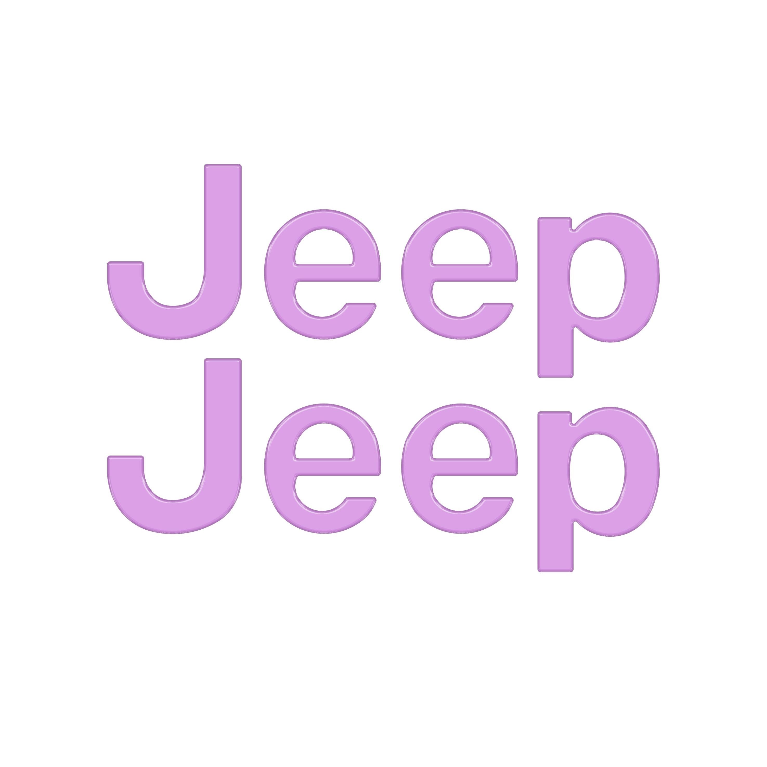 Driver & Passenger Side Emblem Overlays Fits 2019-2026 Jeep Gladiator
