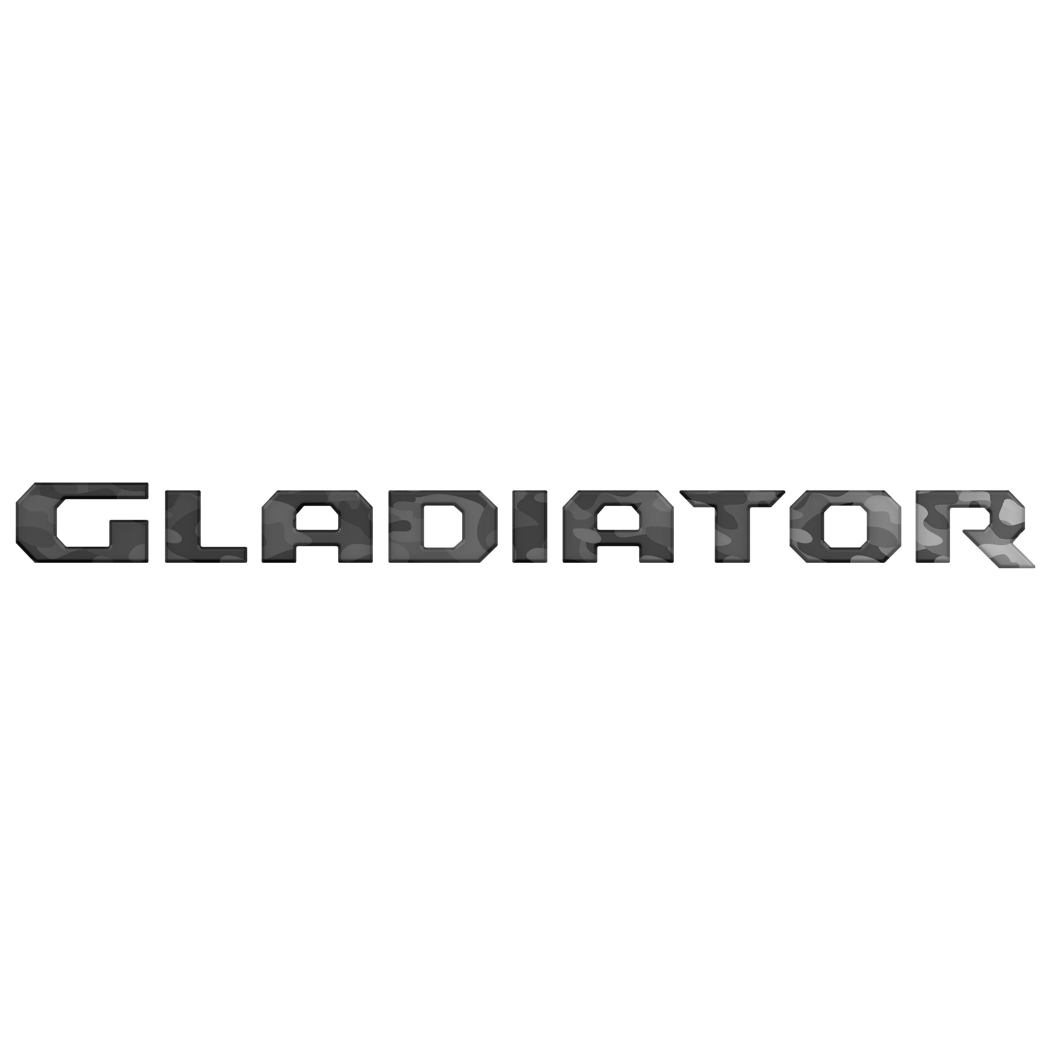 Tailgate Letter Replacement Overlays Fits 2020-2026 Jeep Gladiator