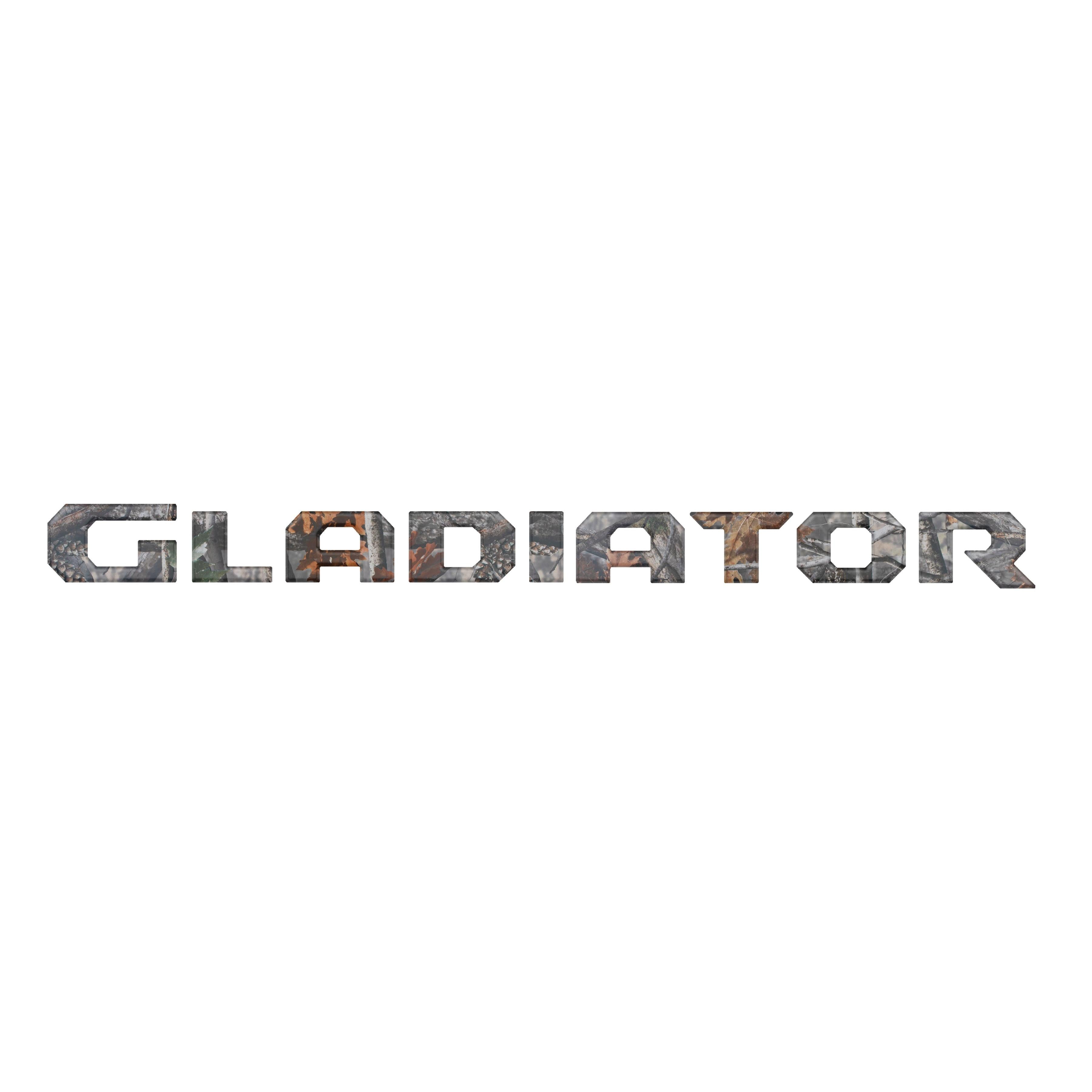 Raised Lettering Decal Fits 2020-2026 Jeep Gladiator