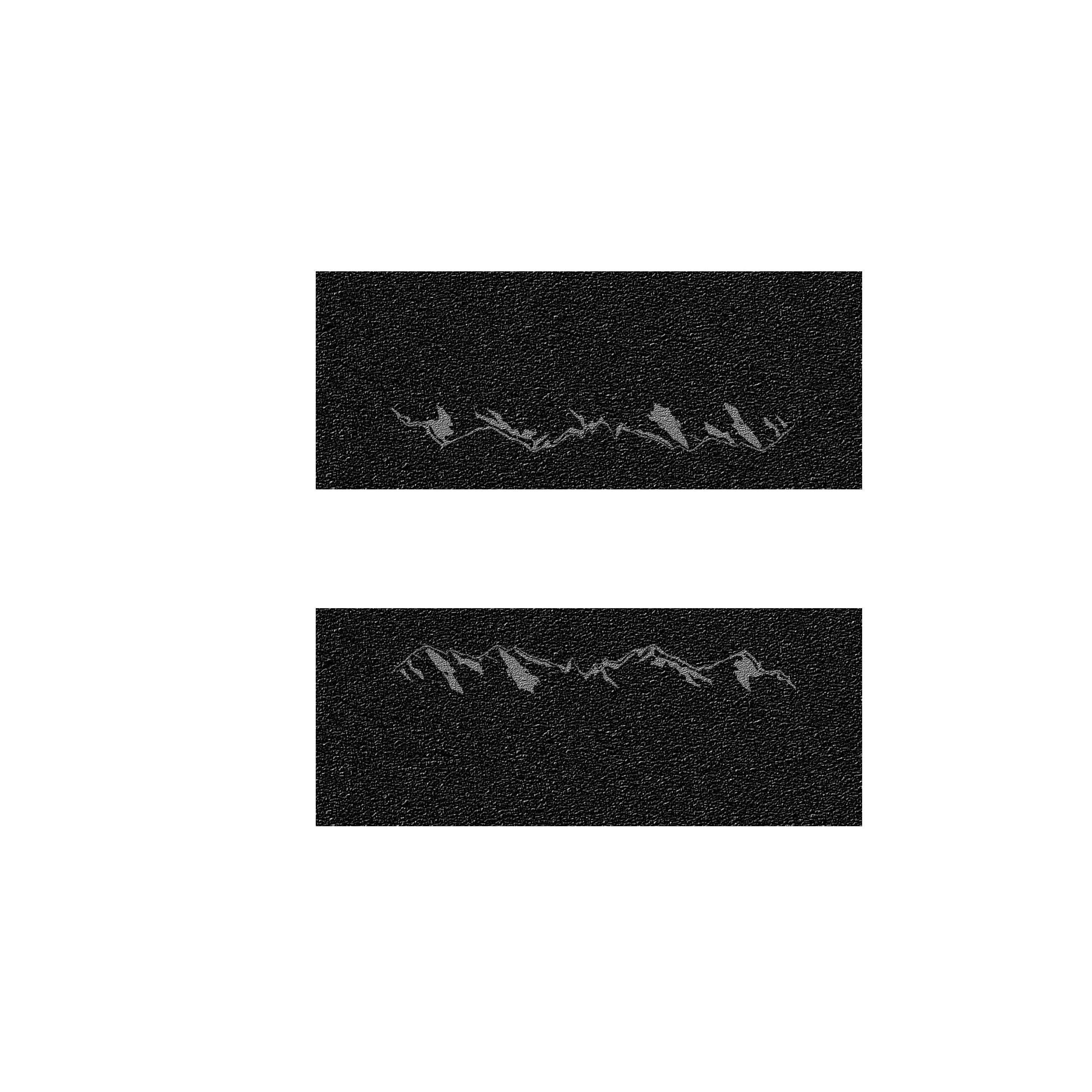 Textured Door Sill Overlays Fits 2020-2026 Toyota Highlander