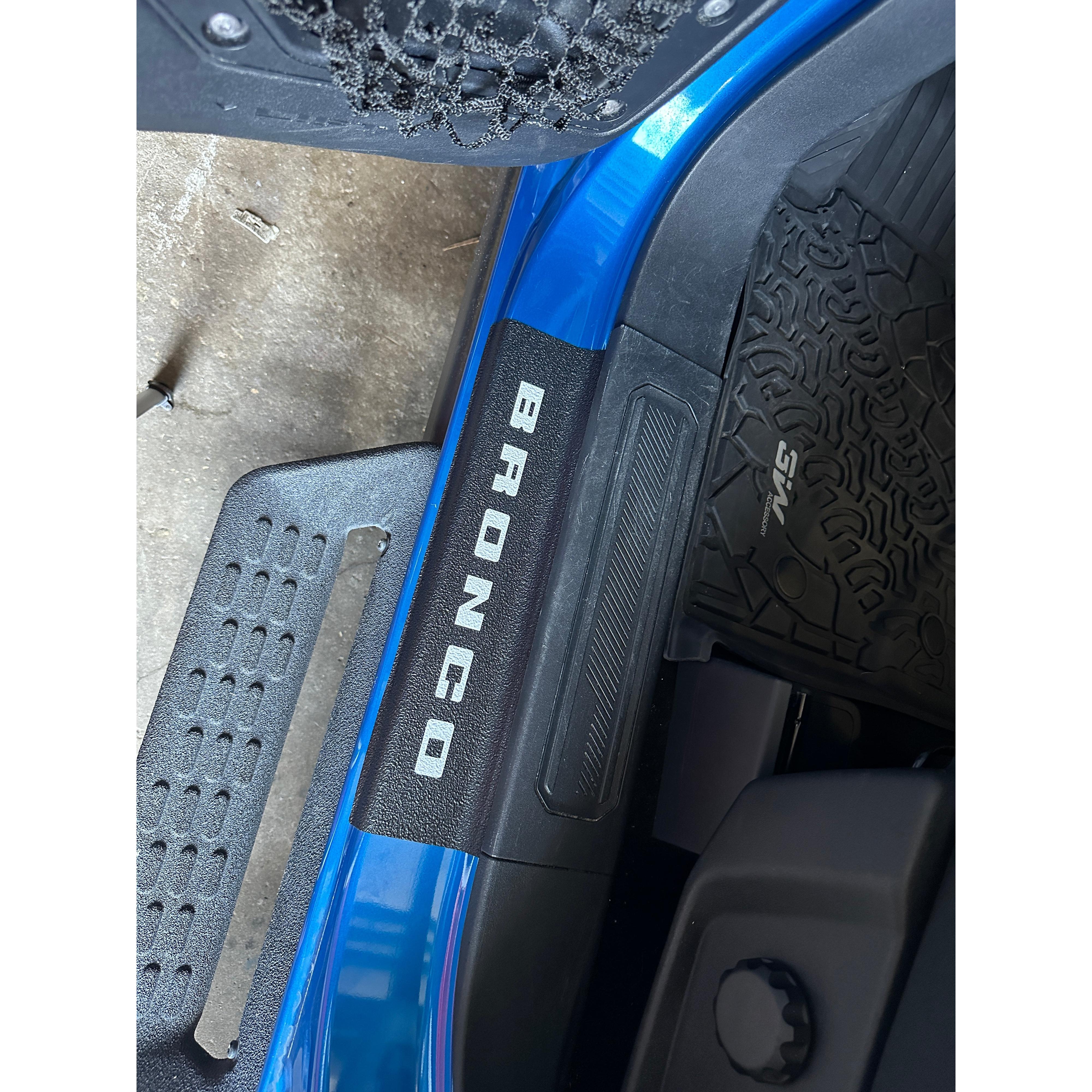 Door Sill Protection Overlays Fits 2021-2026 Ford Bronco