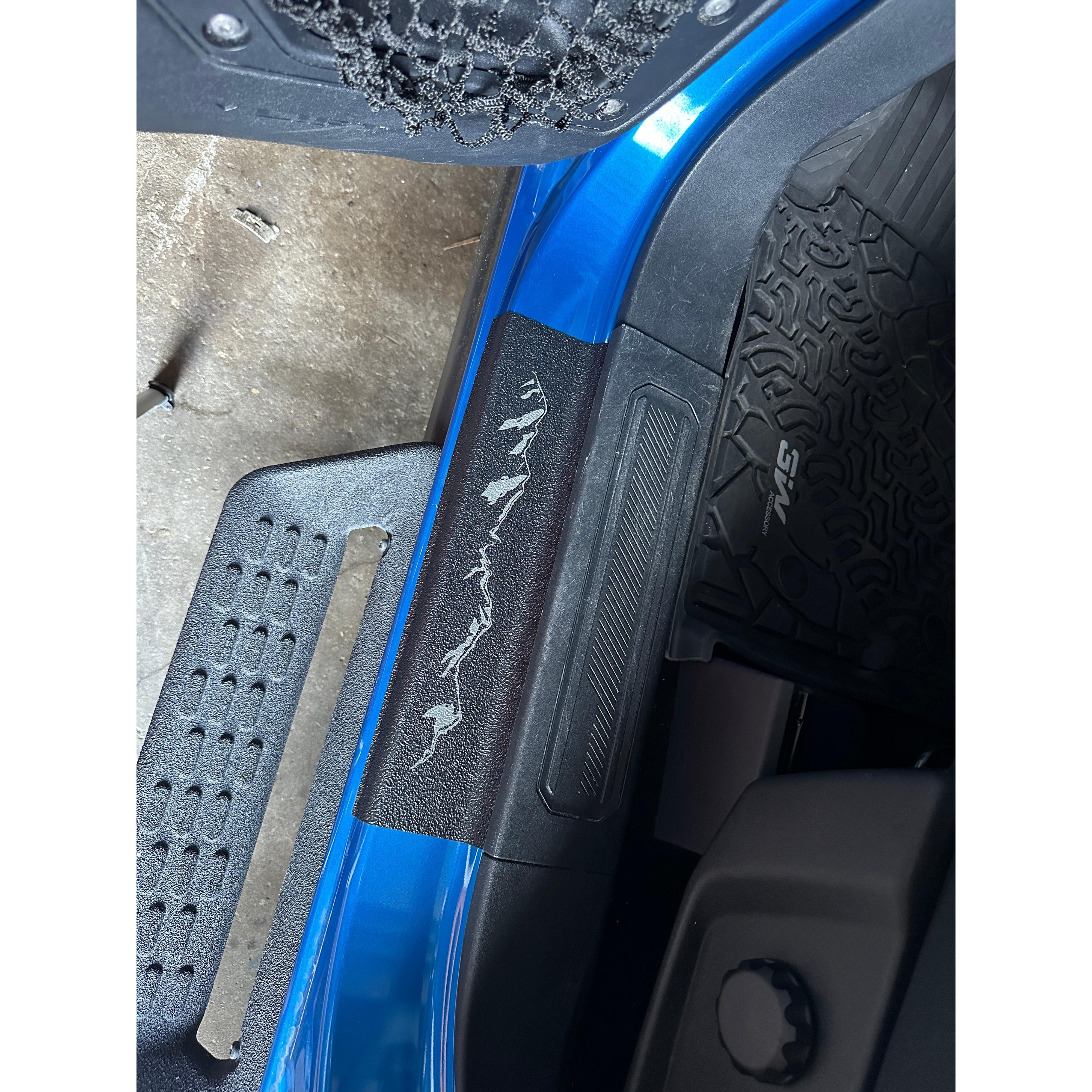 Door Sill Protection Overlays Fits 2021-2026 Ford Bronco
