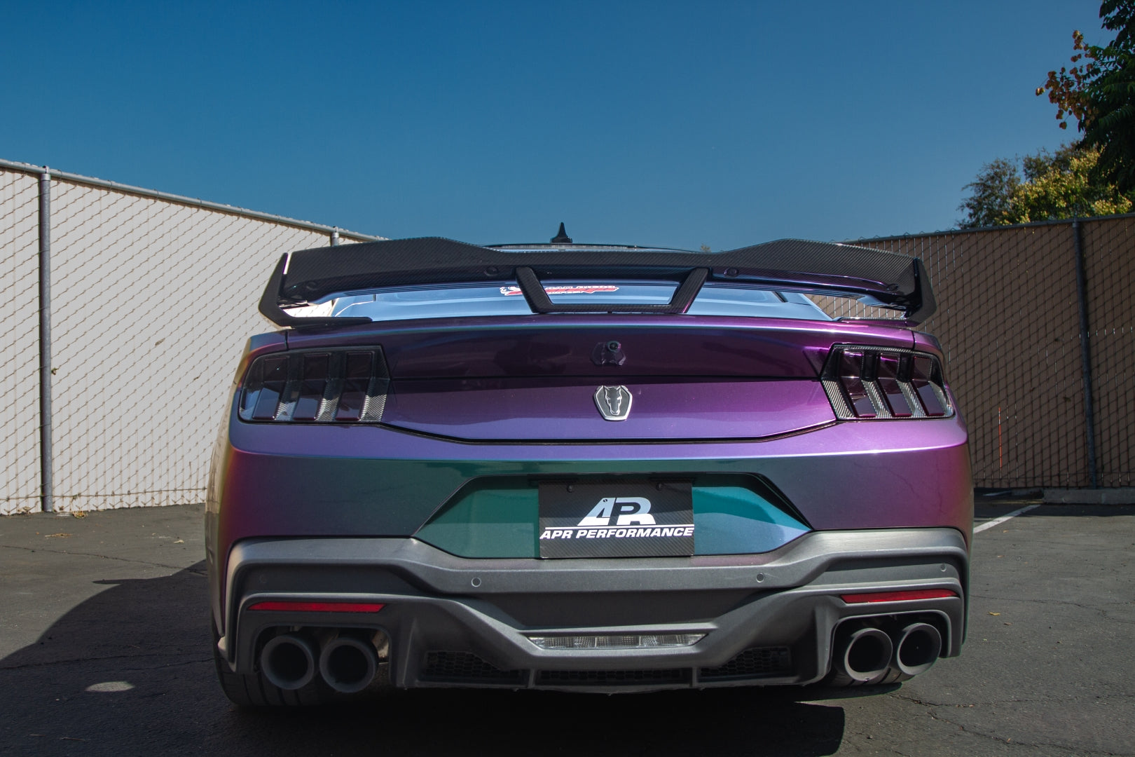 Ford Mustang S650 Dark Horse Spoiler with Gurney 2024 - Current