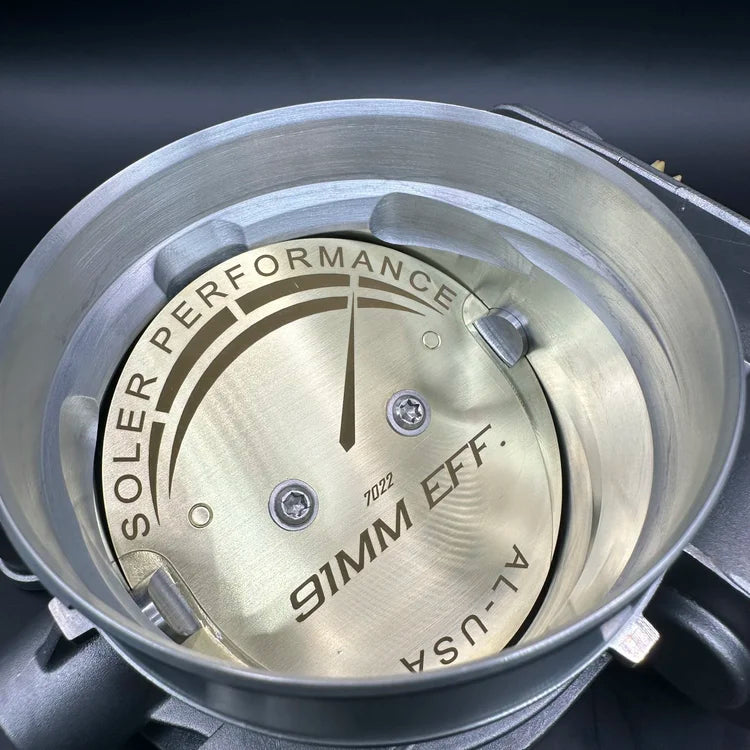 Soler Performance 91MM EFF . Ported Throttle Body for 2022+ GM Trucks/SUV's