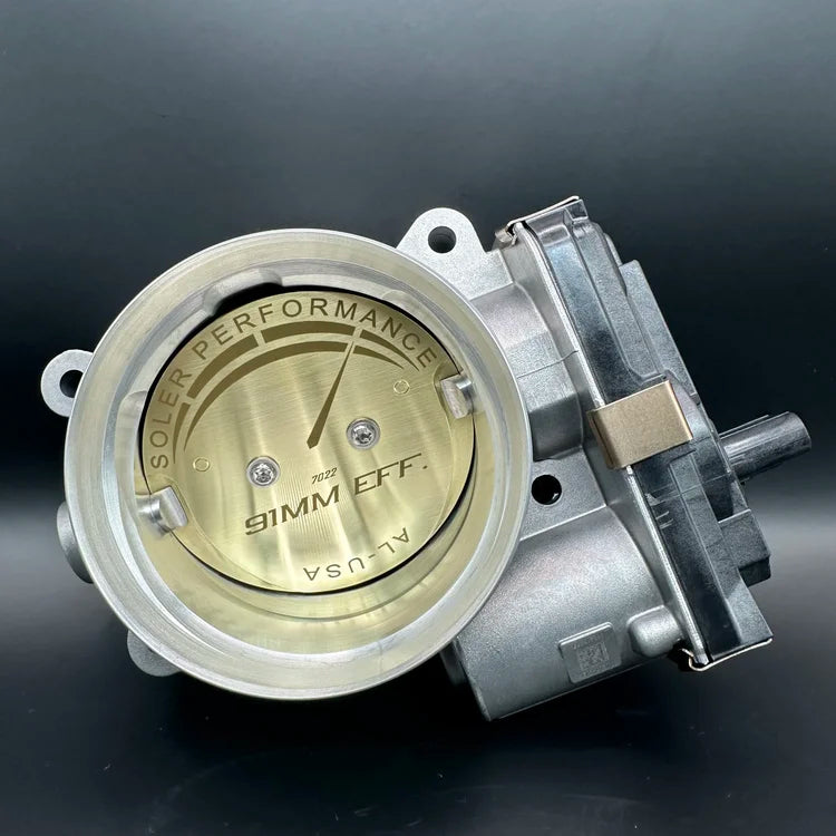 Soler Performance 91MM EFF . Ported Throttle Body for 2022+ GM Trucks/SUV's