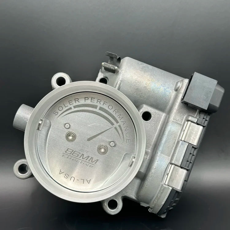Soler Performance Ported 86MM Throttle Body for Porsche 911, Panamera/Cayenne, 918S