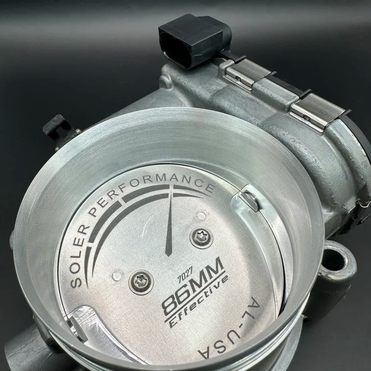 Soler Performance Ported 86MM Throttle Body for Porsche 911, Panamera/Cayenne, 918S