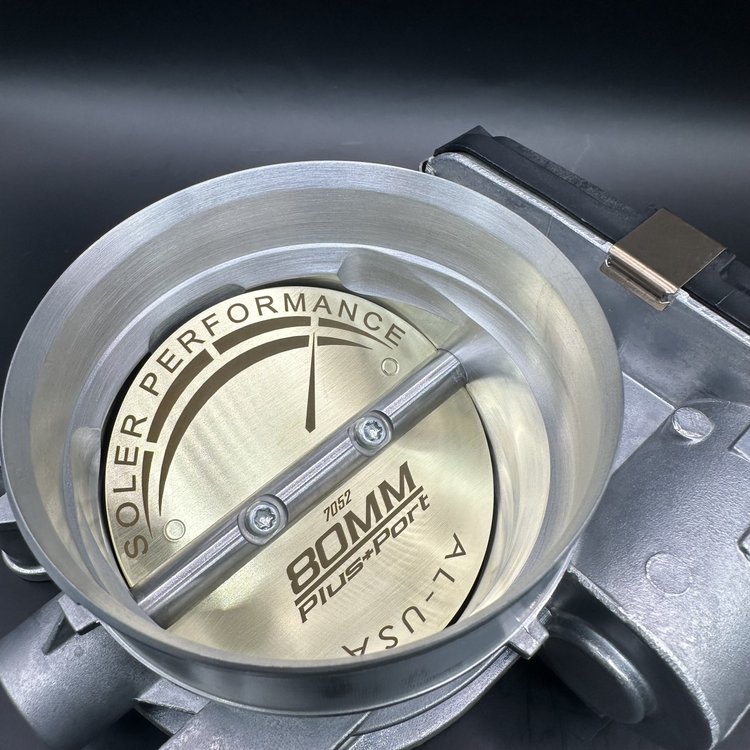 Soler Performance 80MM Ported Throttle body for 5.3L L83 Truck's/SUV's