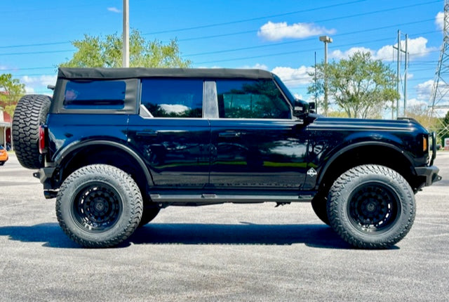 2021+ Ford Bronco Steel Fender Flares Kit w/ Marker Lights - Turn Offroad