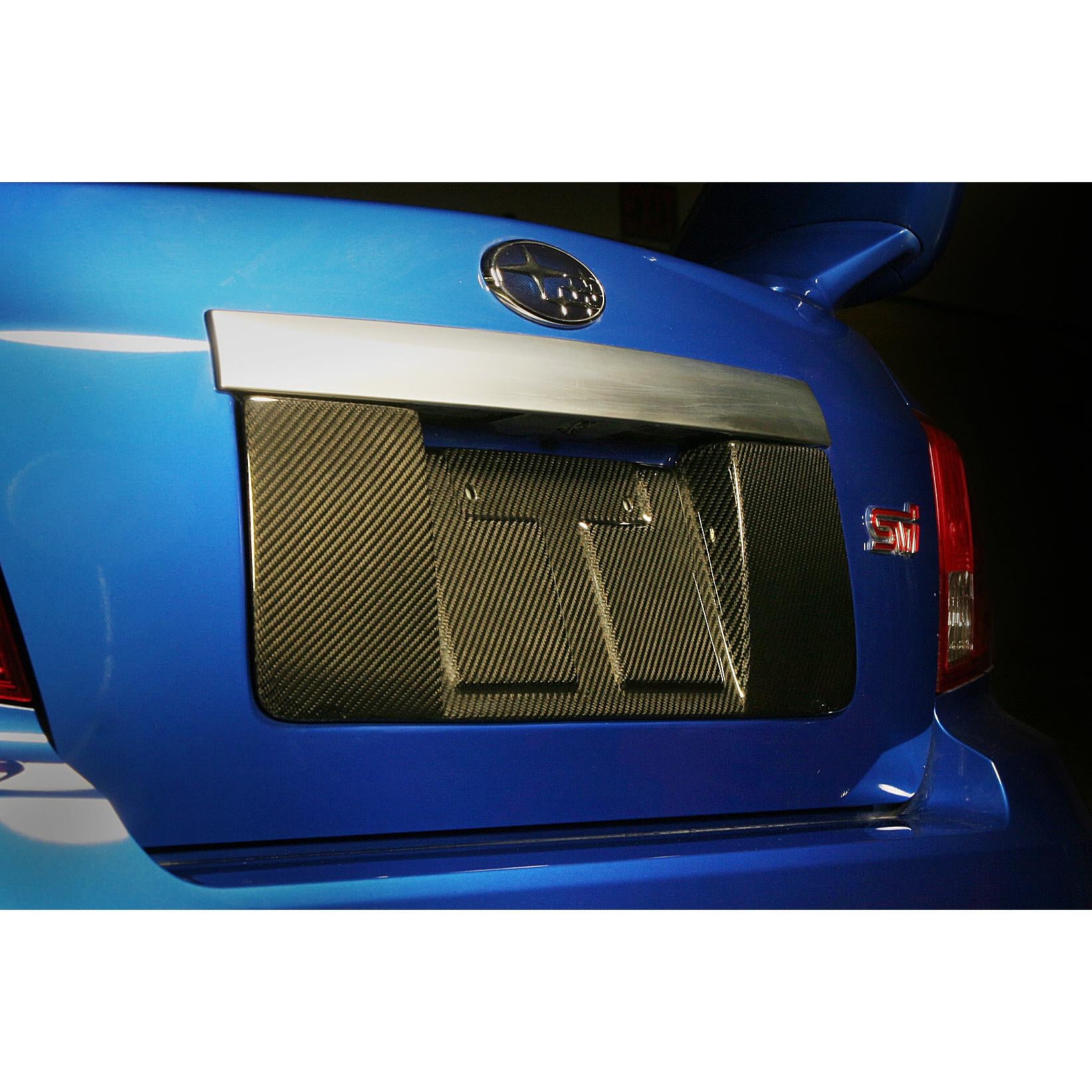 Subaru WRX/ STI Sedan Carbon Fiber License Plate Frame 2008-2014
