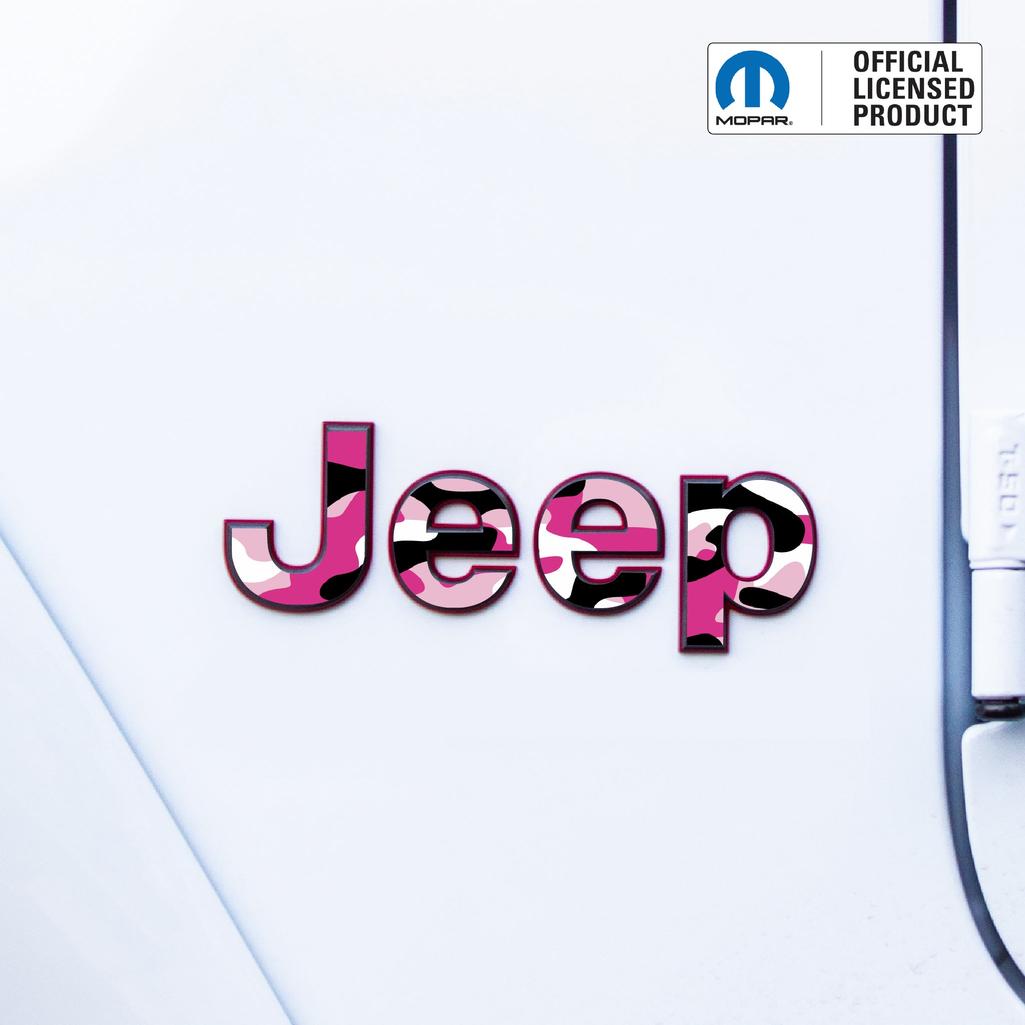 JEEP Gladiator Emblem Overlay Decal Set | Fits 2020+ Jeep Gladiator