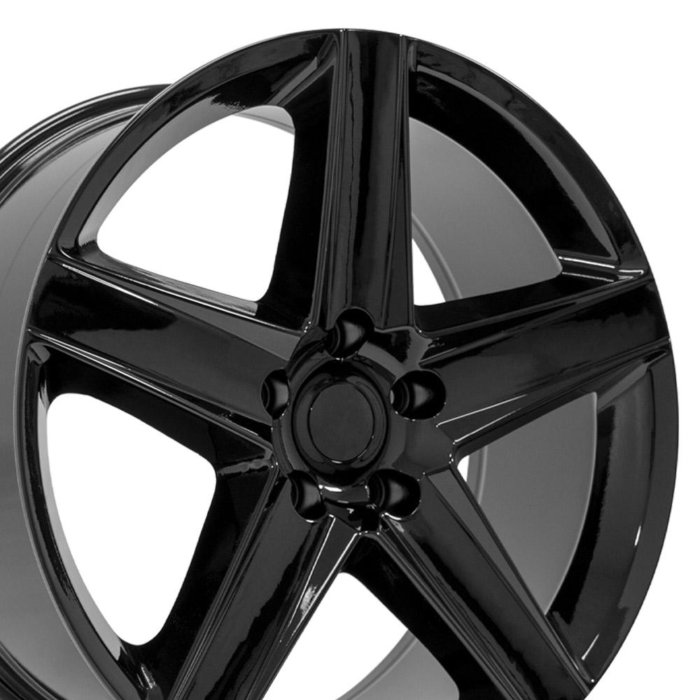 20" Replica JP06 fits Jeep Grand Cherokee 20x9 Black-SR1 Performance