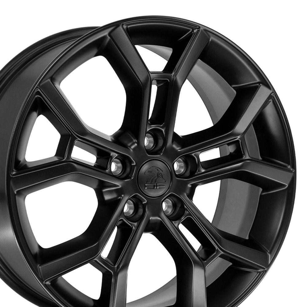 20" Replica JP29 fits Jeep Grand Cherokee 20x8.5 Satin Black-SR1 Performance