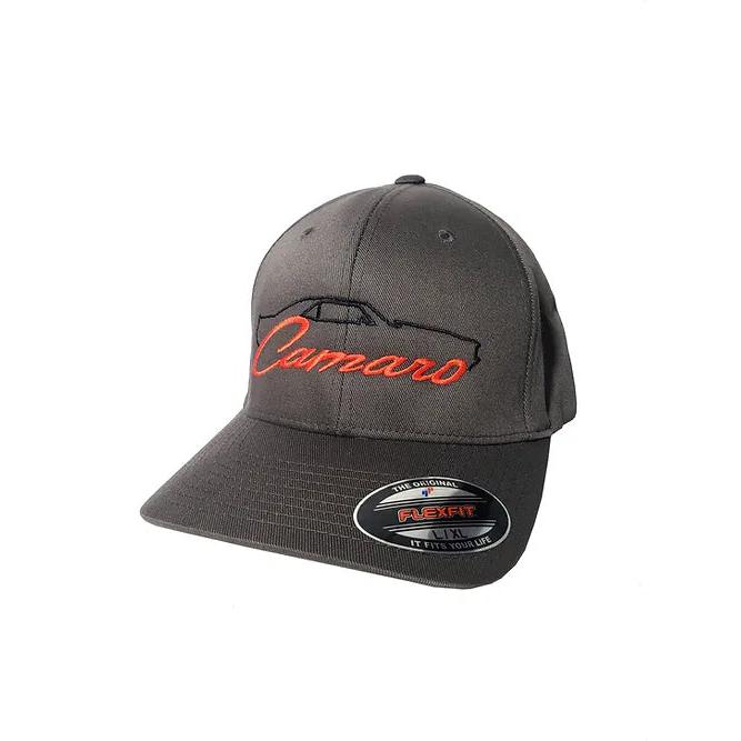 1969 Camaro Silhouette Embroidered Hat - Chevrolet Flexfit Cap-SR1 Performance