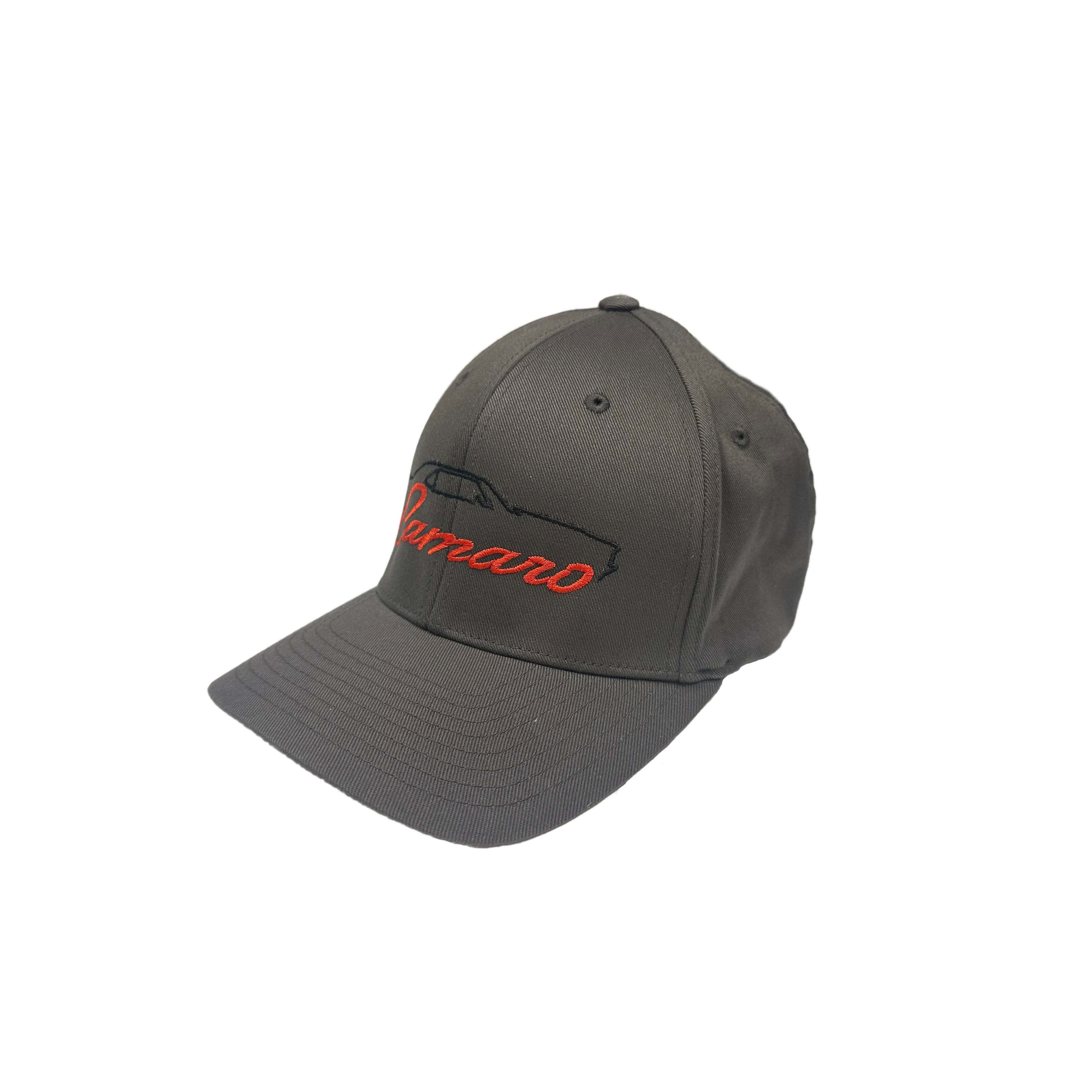 1969 Camaro Silhouette Embroidered Hat - Chevrolet Flexfit Cap-SR1 Performance