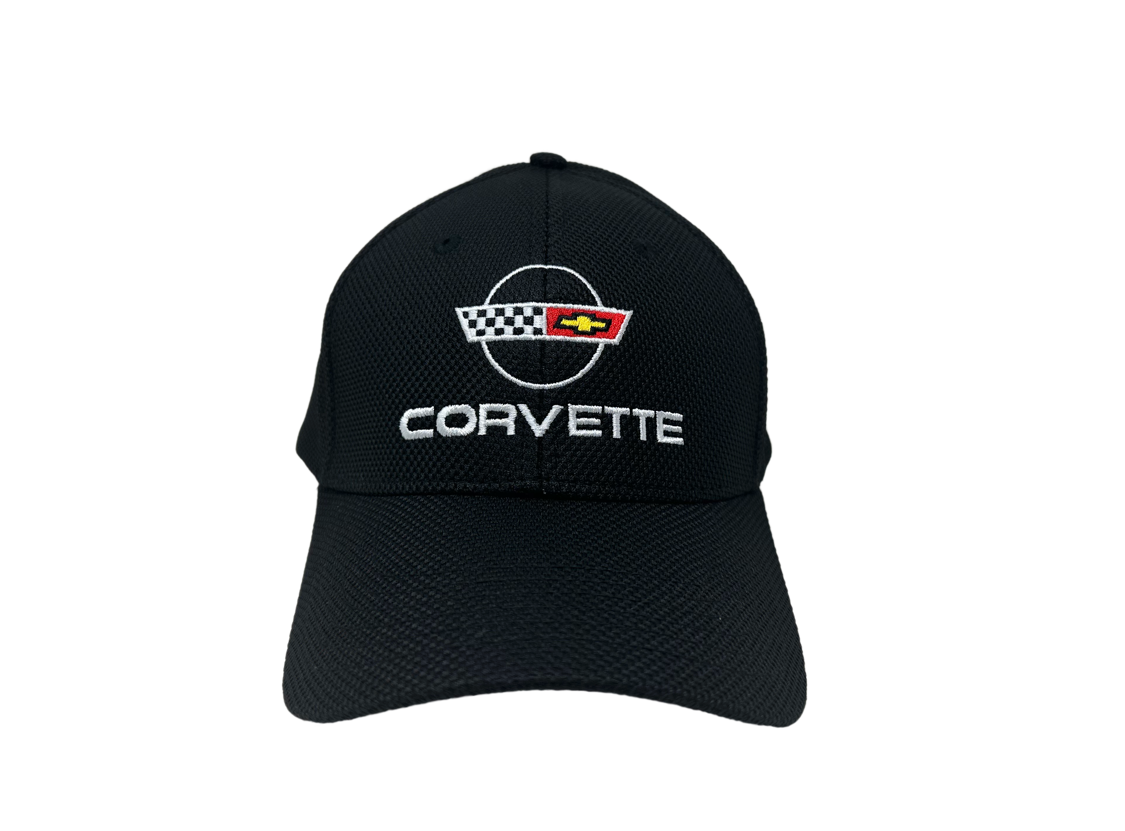 C4 Embroidered Corvette Hat : Black