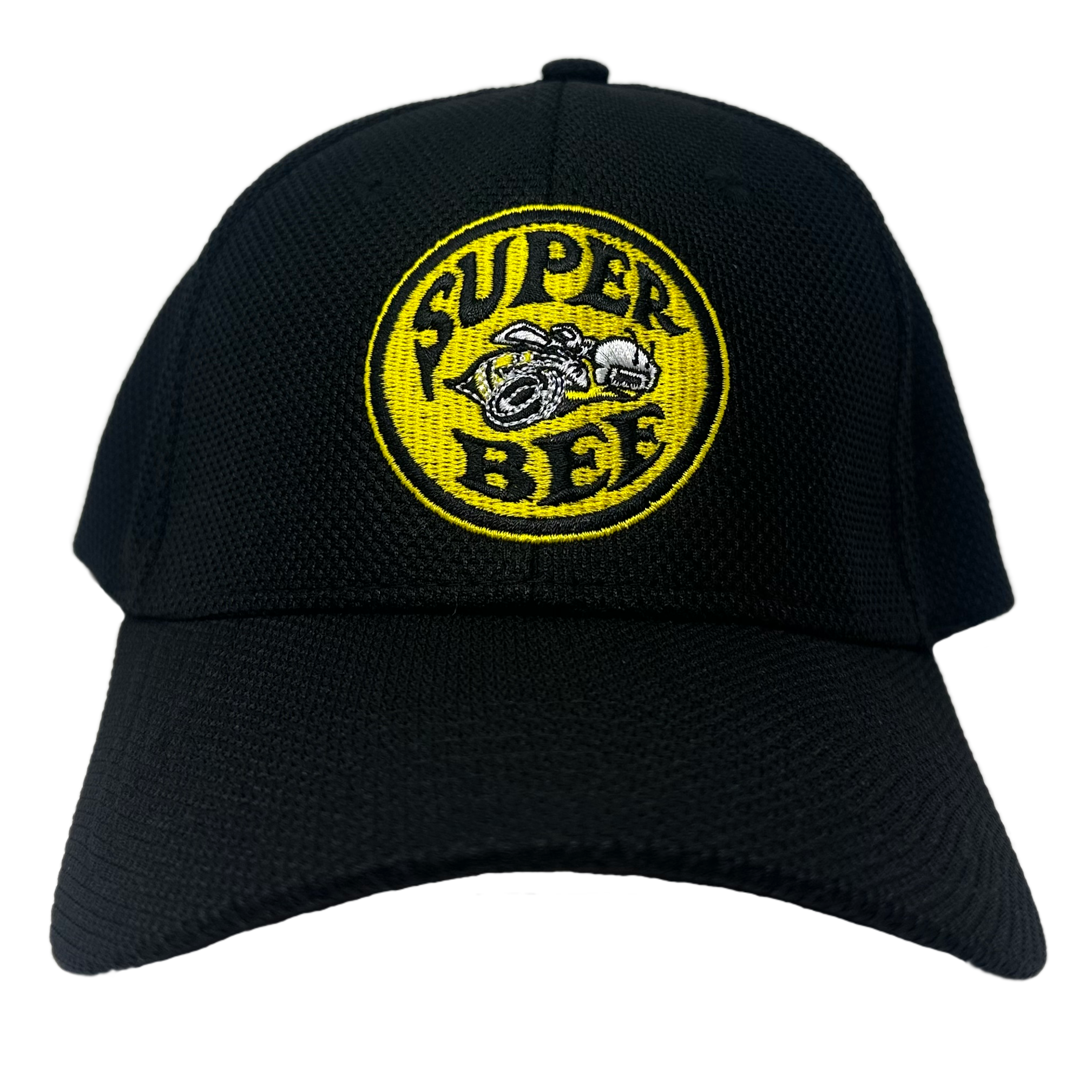 Super Bee Logo Stretch Fit Hat - Mid Profile Dodge Cap-SR1 Performance