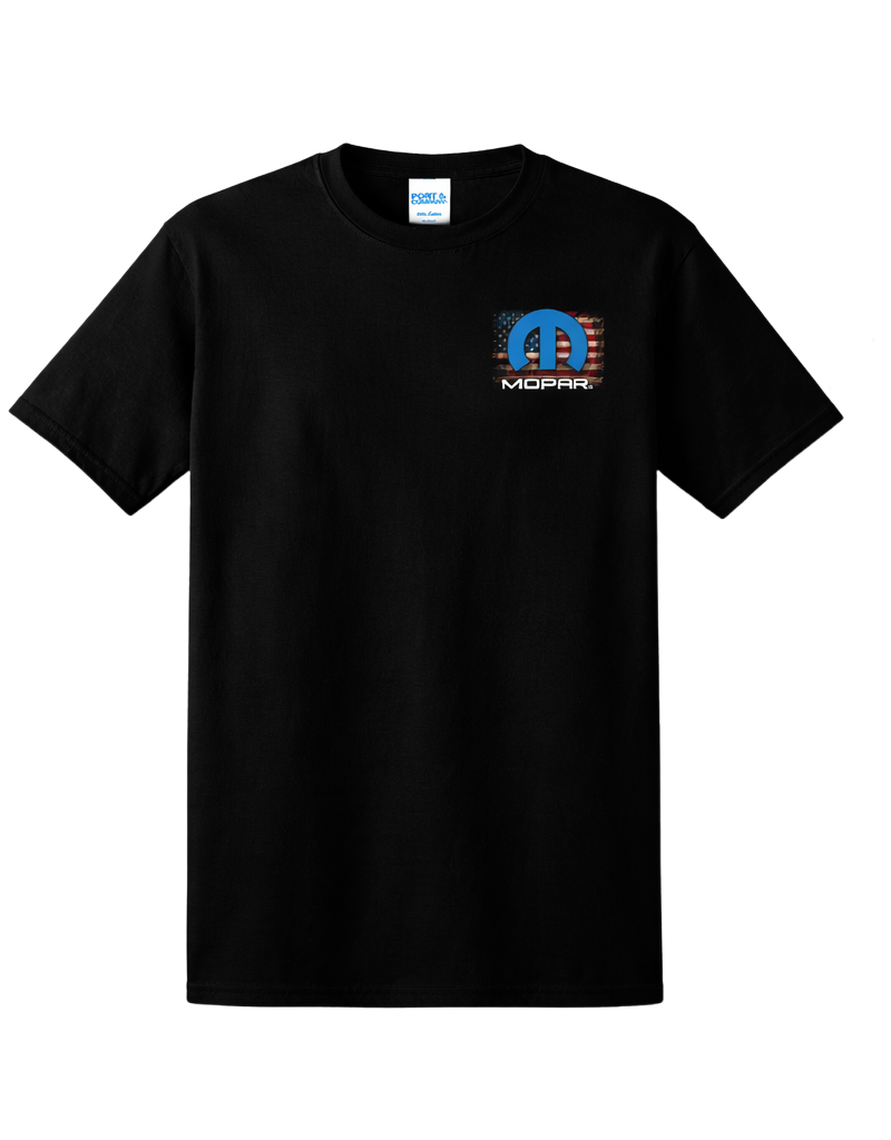 Mopar Americana T-Shirt – Mopar Shirt w/ American Flag Graphic