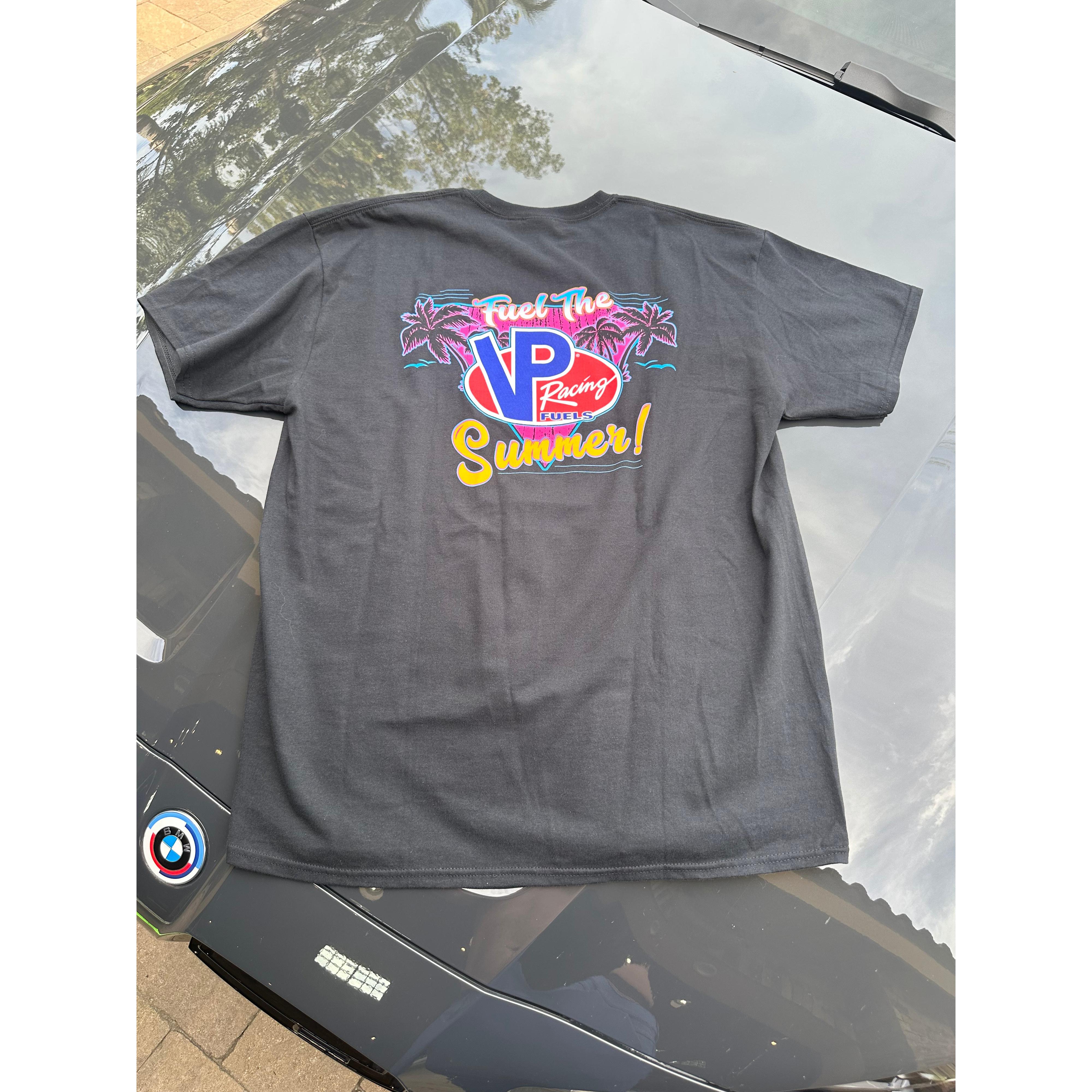 VP Racing Fuels Fuel The Summer T-Shirt - Miami Style Tee - Softstyle Preshrunk Shirt-SR1 Performance