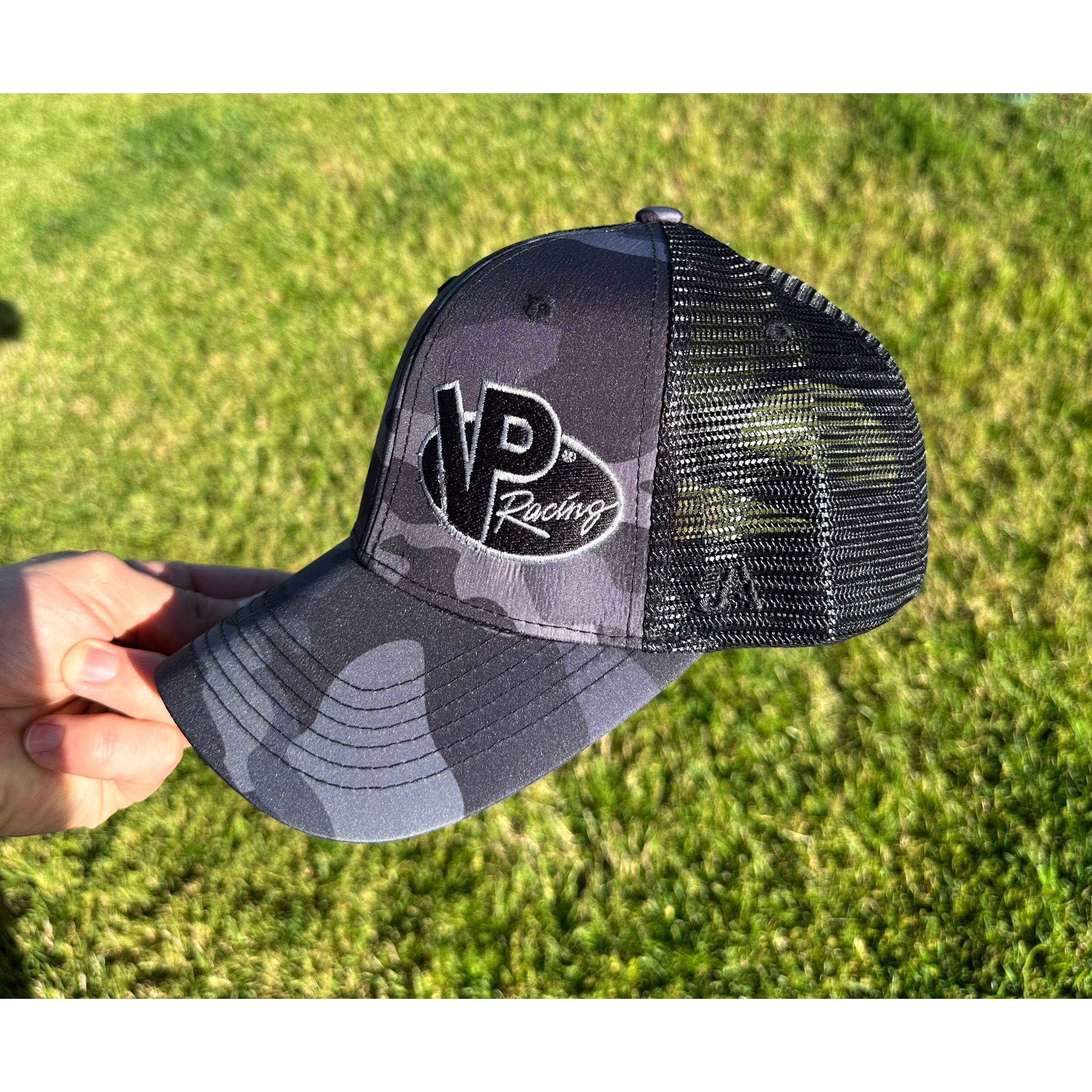 VP Racing Fuels Logo Camo Hat - Officially Licensed Snapback Cap-SR1 Performance
