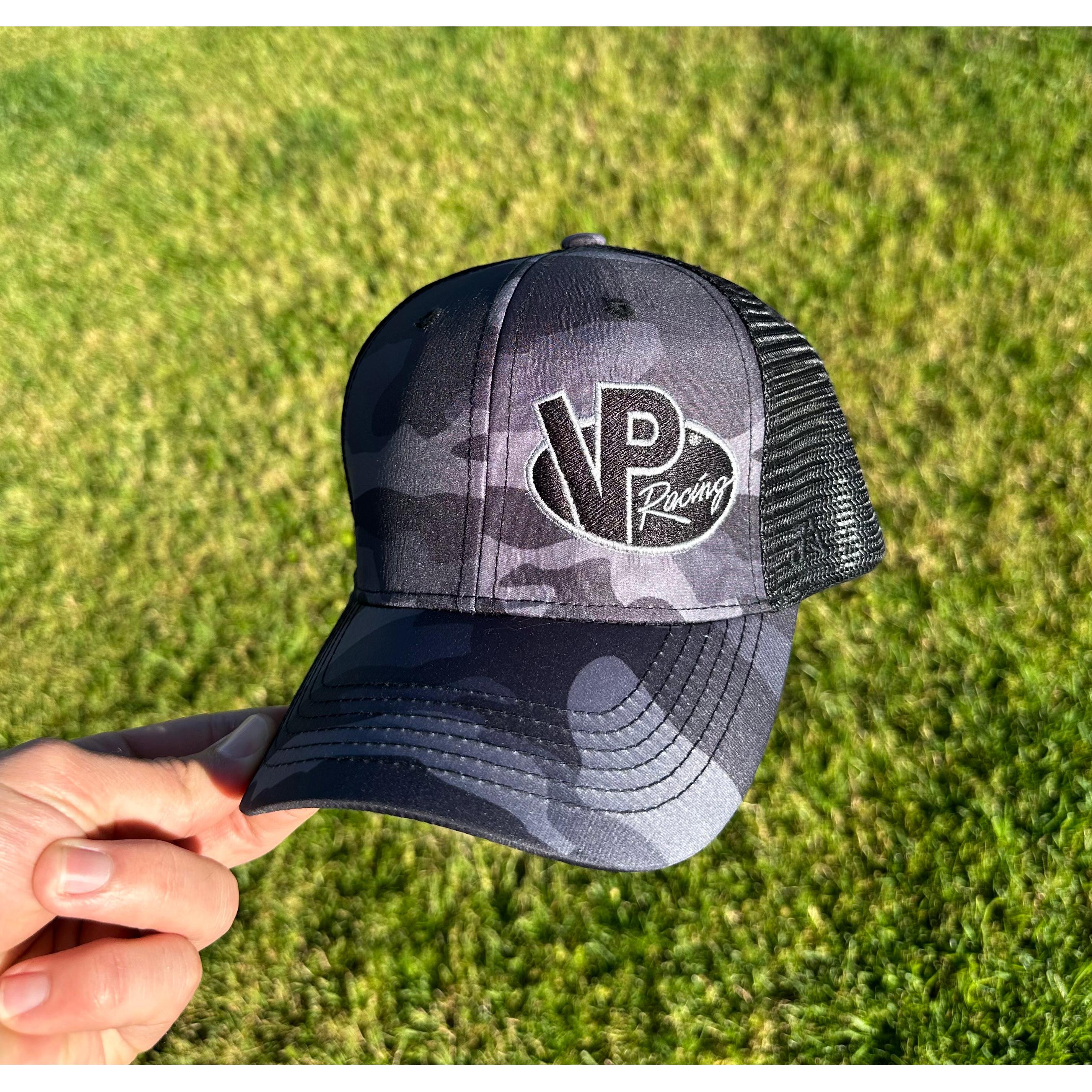 VP Racing Fuels Logo Camo Hat - Officially Licensed Snapback Cap-SR1 Performance