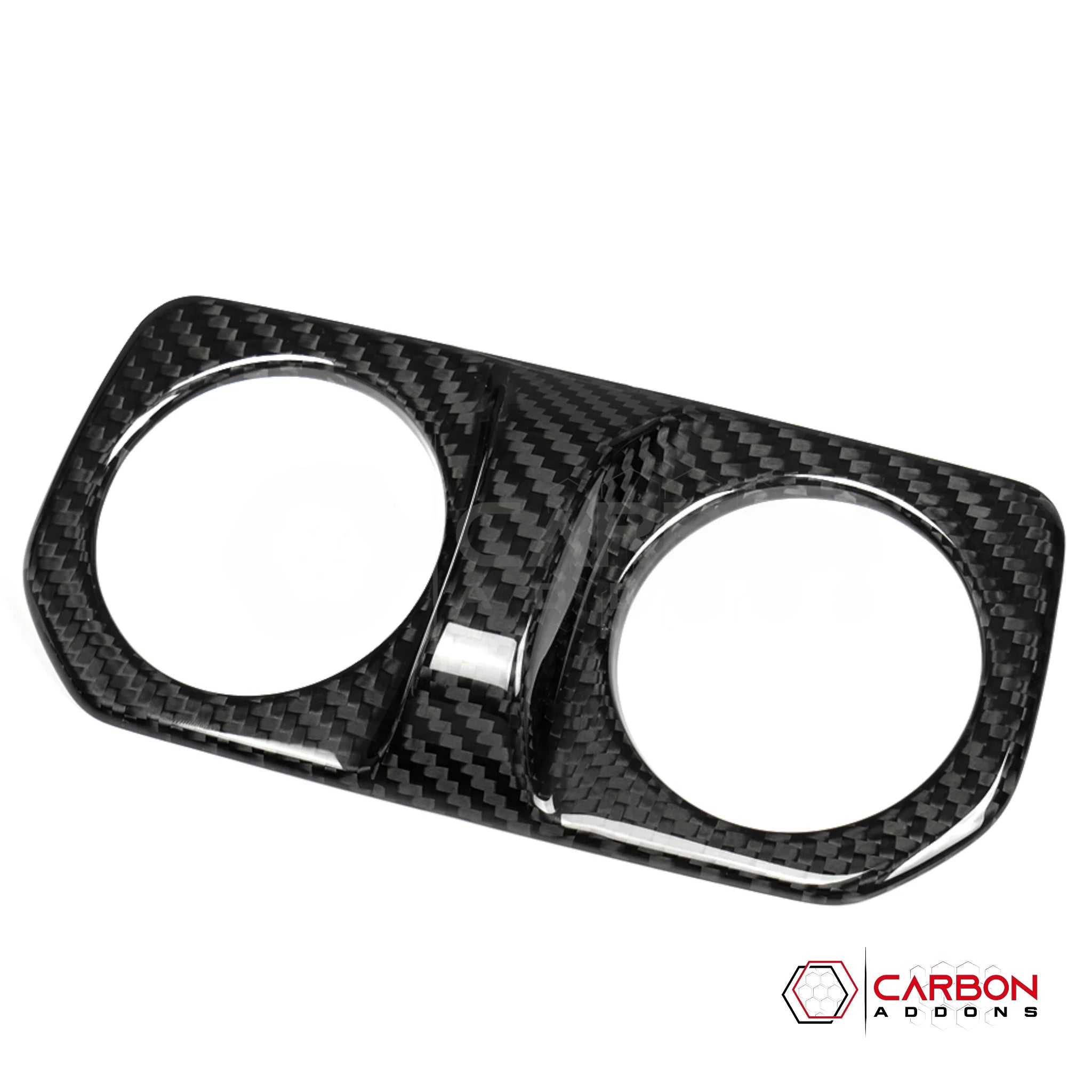 Jeep Gladiator Rear Air Vents Outlet Cover – Real Dry Carbon Fiber (Glossy or Matte) 2020–Current