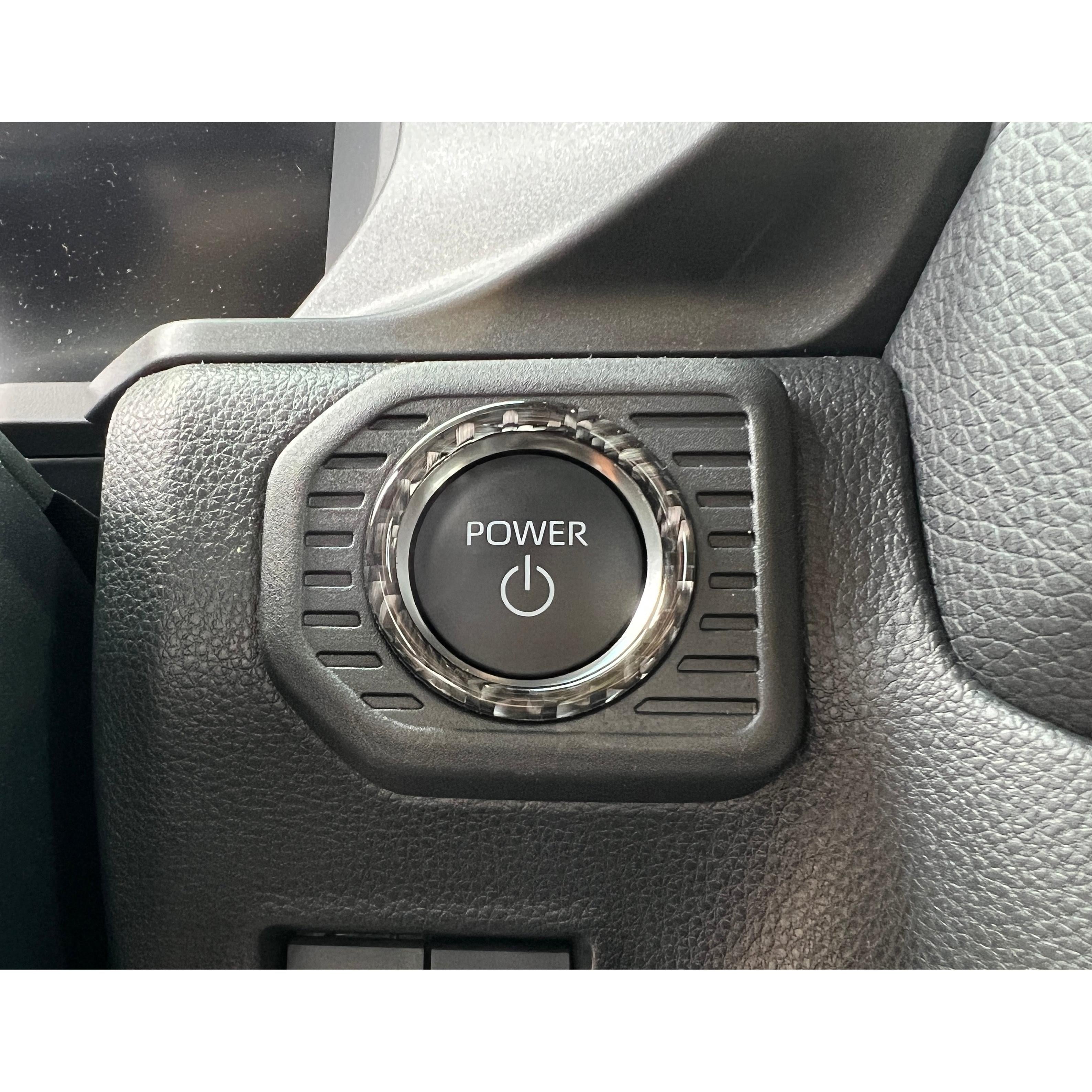 Start Button Accent Trim Fits 2024-2026 Toyota Land Cruiser