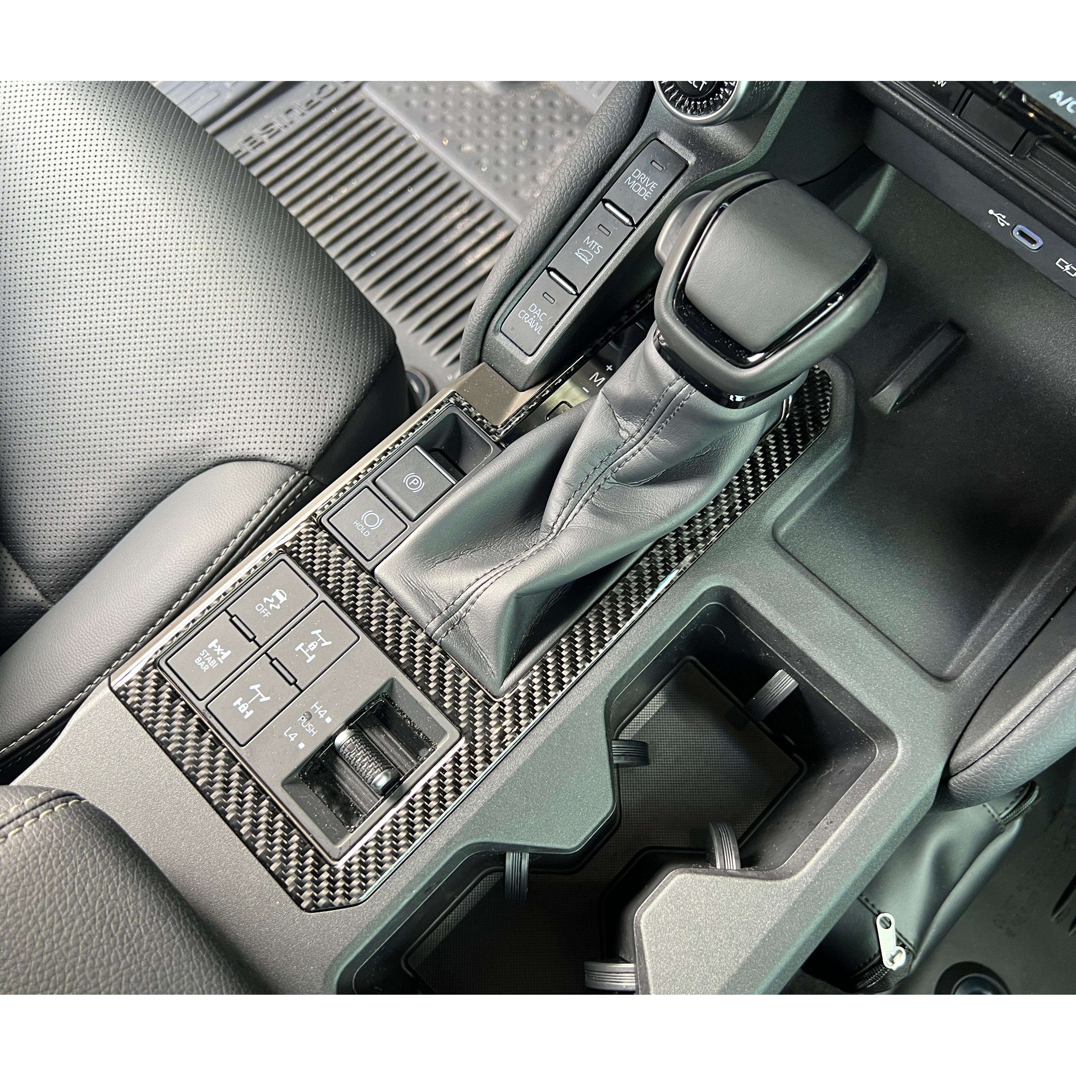 Shifter Surround Accent Trim Fits 2024-2026 Toyota Land Cruiser