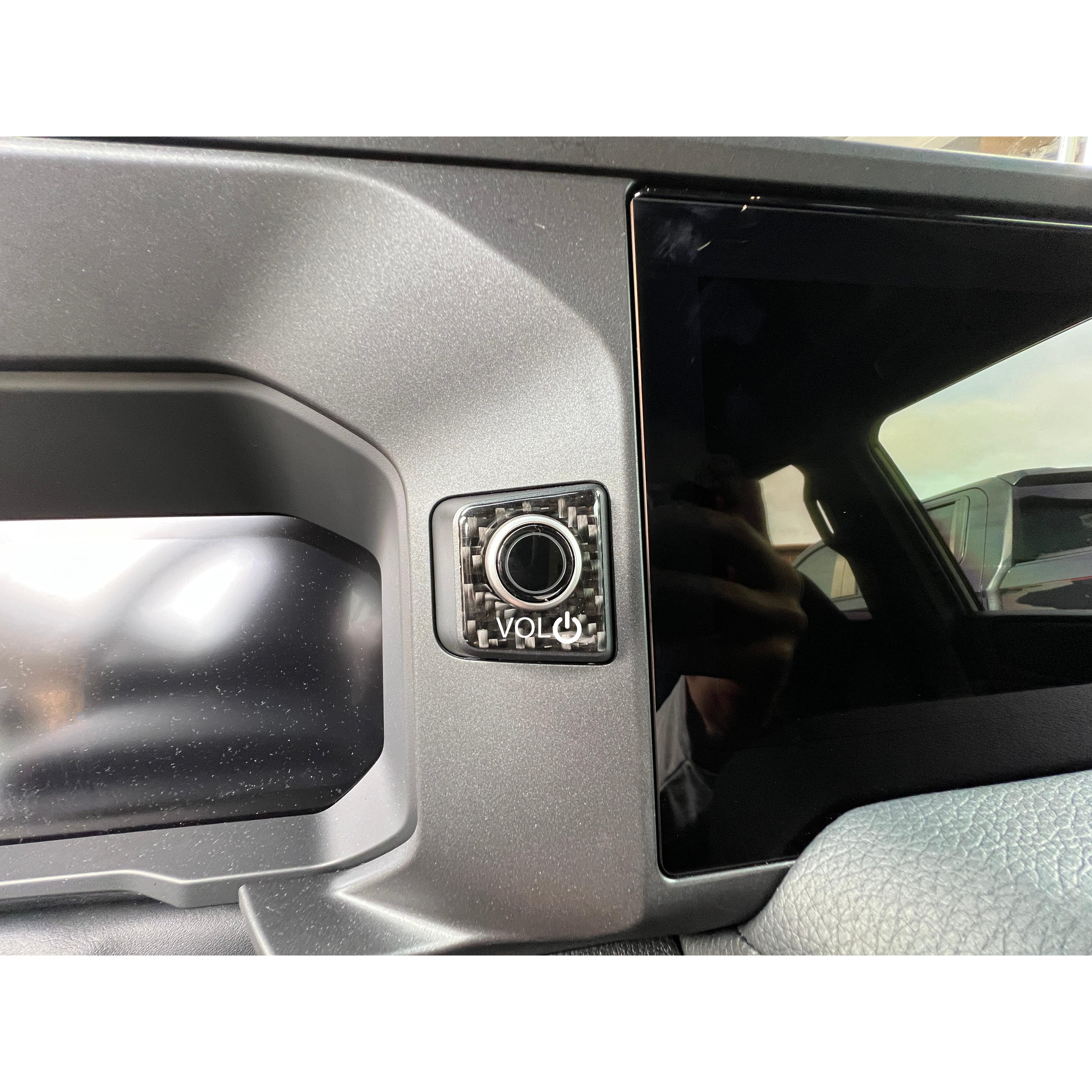 Volume Knob Accent Trim Fits 2024-2026 Toyota Land Cruiser