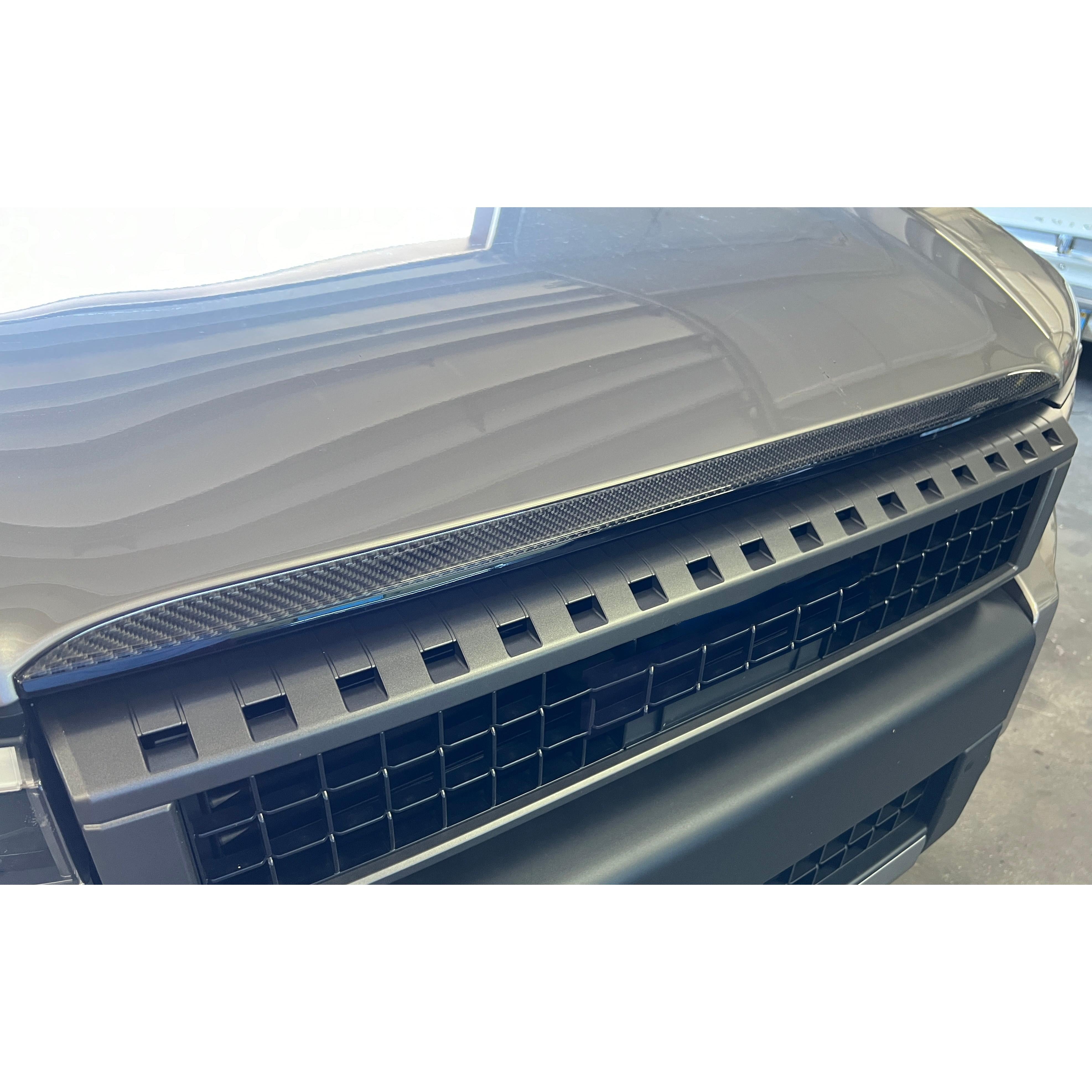 Front Center Hood Accent Trim Fits 2024-2026 Toyota Landcruiser