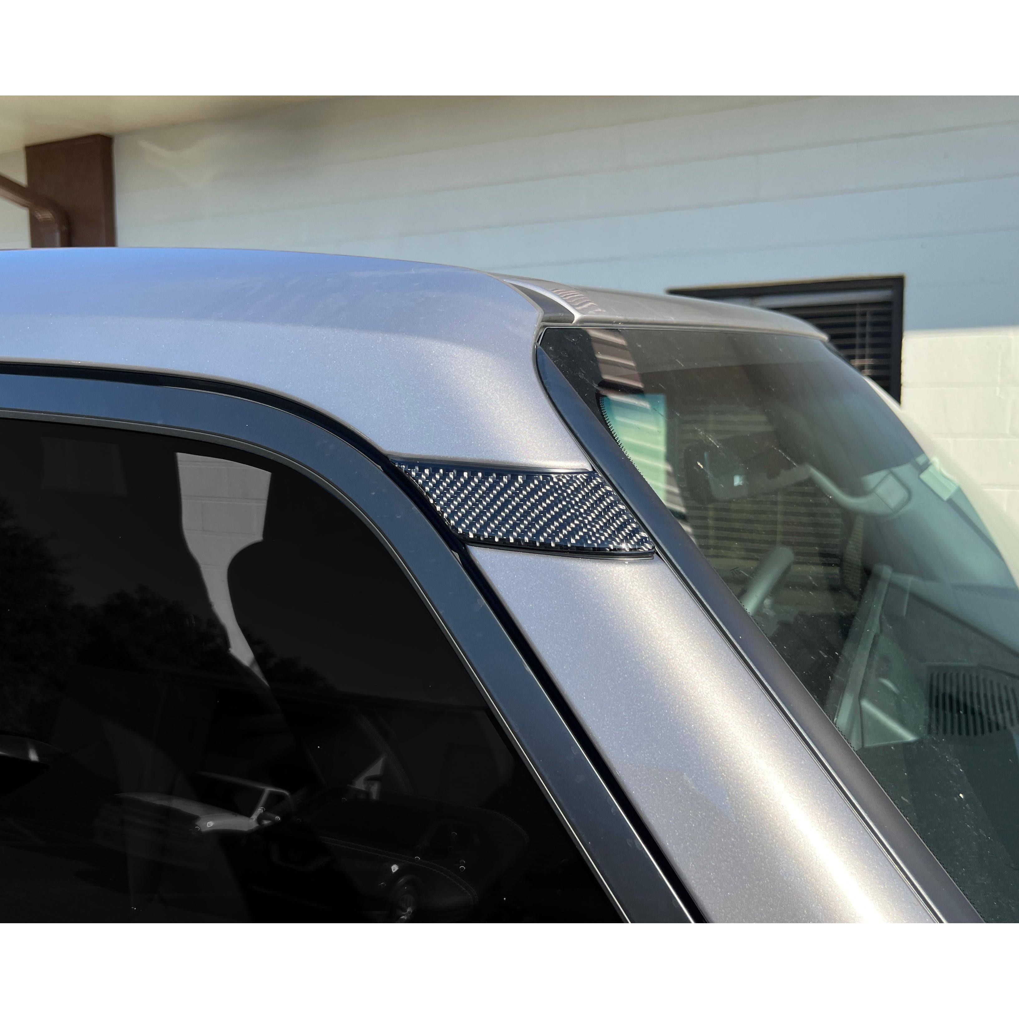 Upper A Pillar Upper Overlays Fits 2024-2026 Toyota Land Cruiser & Lexus GX550