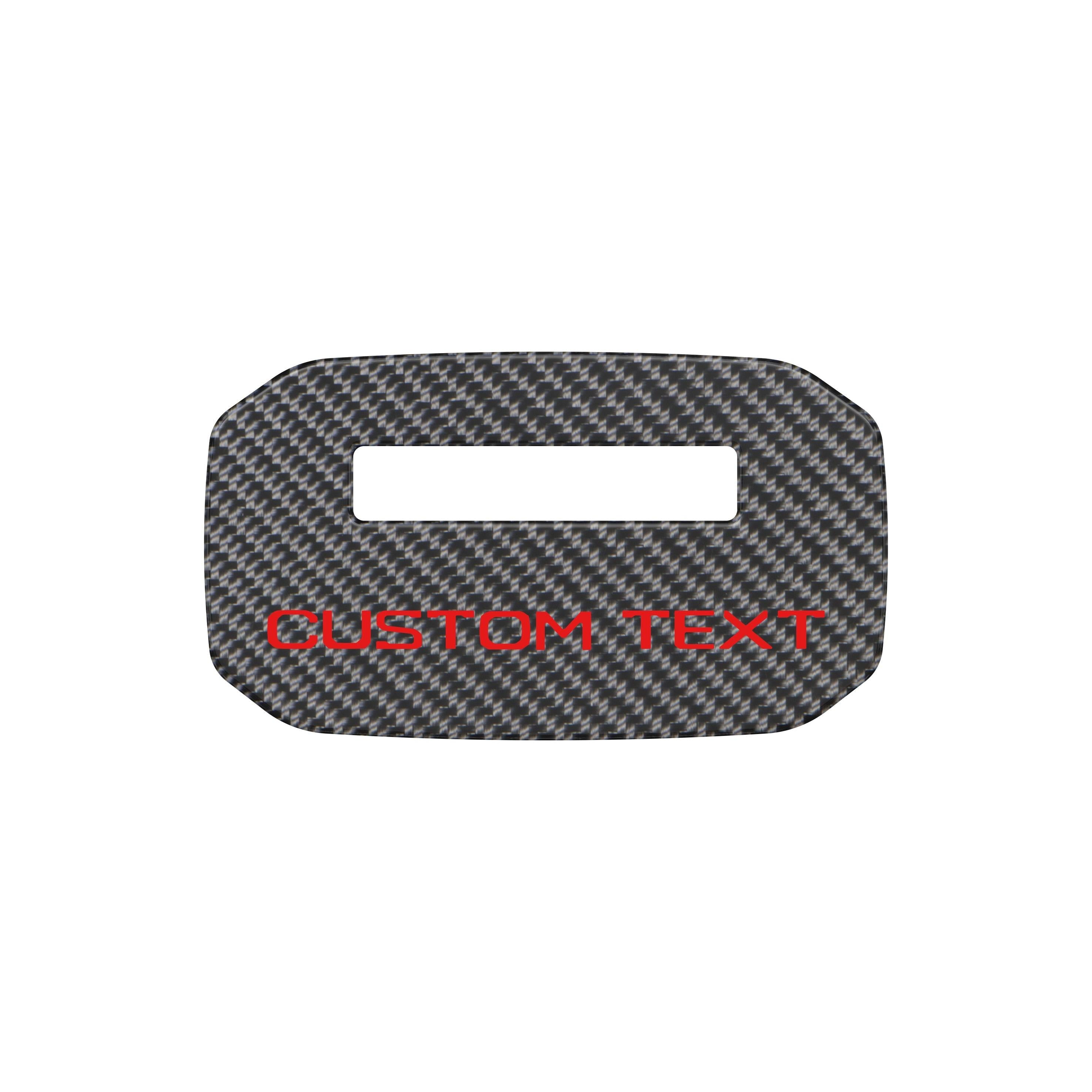 Center Steering Wheel Accent Trim Fits 2024-2026 Toyota Land Cruiser