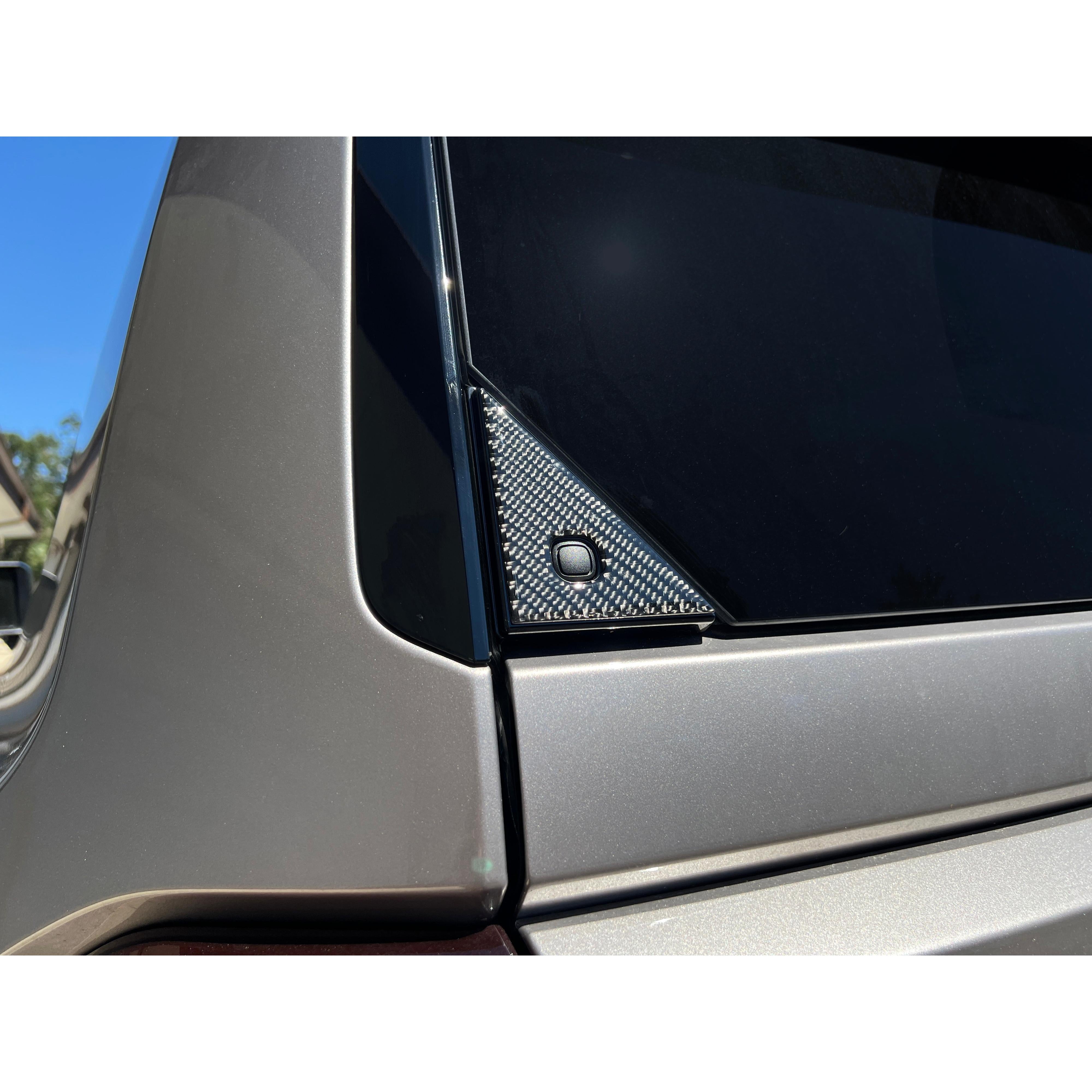 Liftgate Window Button Accent Trim Fits 2024-2026 Toyota Land Cruiser & Lexus GX550