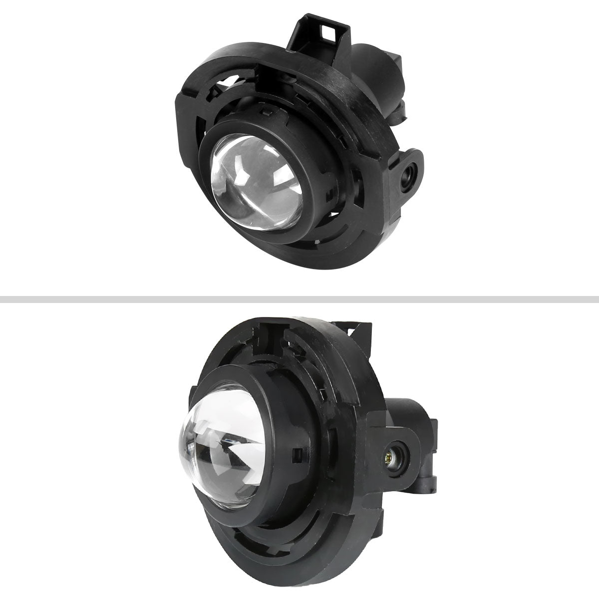 2011-2019 Chrysler 200/300 Dodge Challenger Jeep Grand Cherokee H11 Fog Lights (Chrome Housing/Clear Lens)