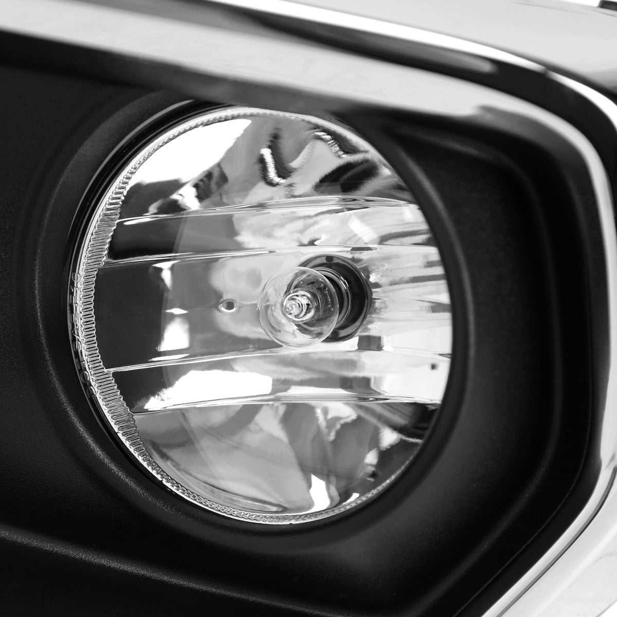 2021-2022 Chevrolet Colorado Fog Lights Kit (Chrome Housing/Clear Lens)