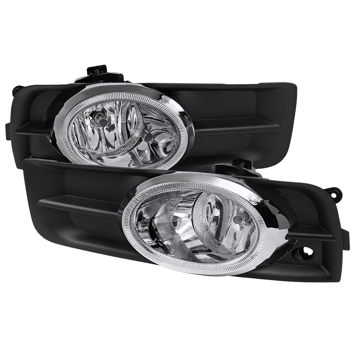 2011-2014 Chevrolet Cruze H8 Fog Lights Kit (Chrome Housing/Clear Lens)