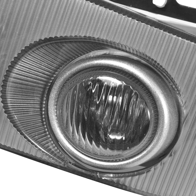 1992-1995 Honda Civic Coupe/Hatchback H3 Fog Lights Kit (Chrome Housing/Clear Lens)