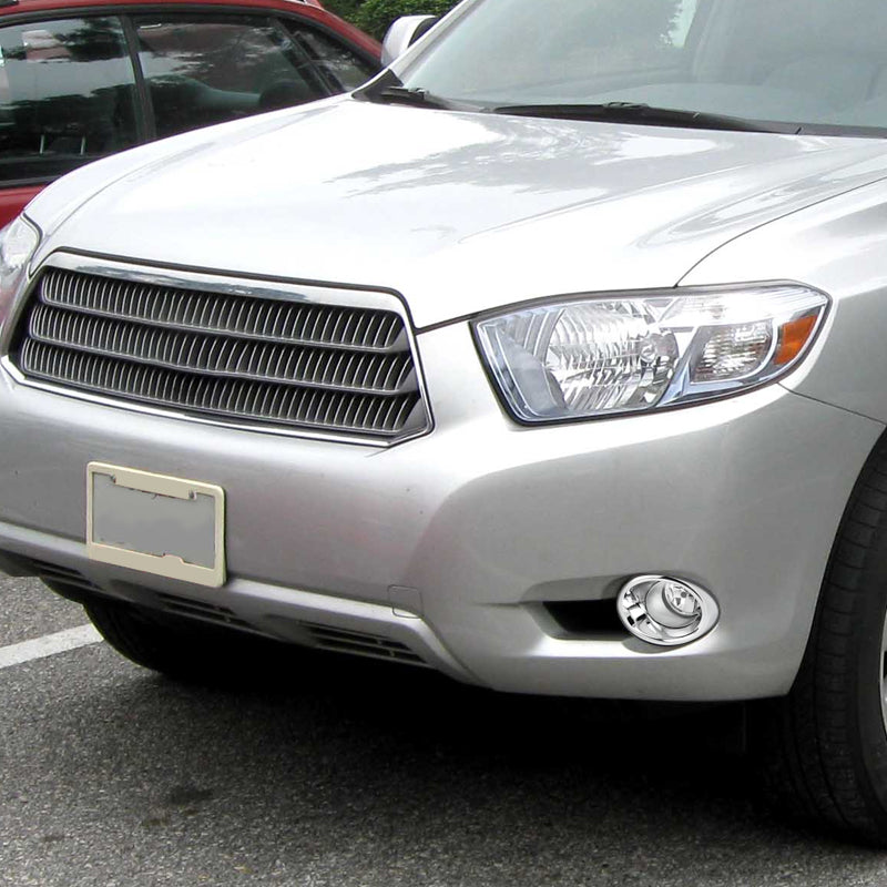 2008-2011 Toyota Highlander H11 Fog Lights Kit (Chrome Housing/Clear Lens)