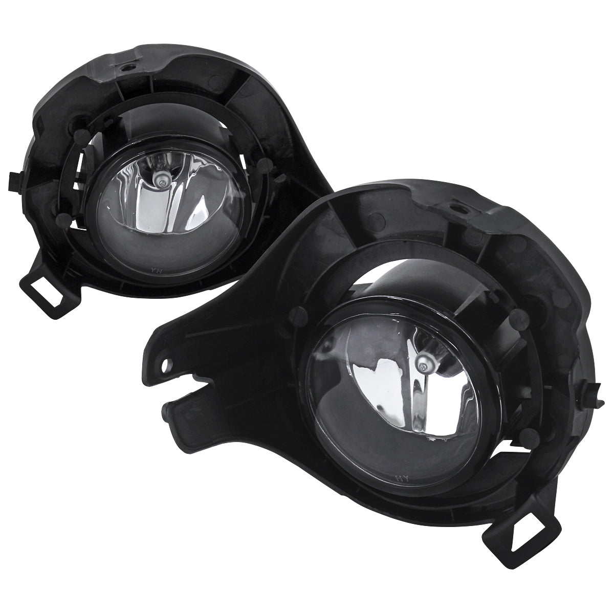 2005-2012 Nissan Pathfinder/Frontier H11 Fog Lights Kit w/ Switch & Wiring Harness (Chrome Housing/Clear Lens)