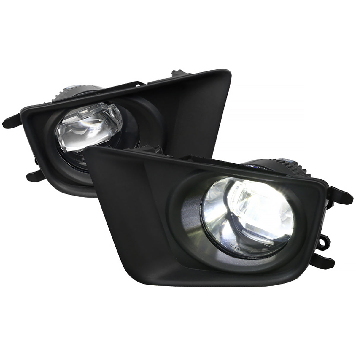 2012-2015 Toyota Tacoma SMD LED Projector Fog Lights Kit (Chrome Housing/Clear Lens0