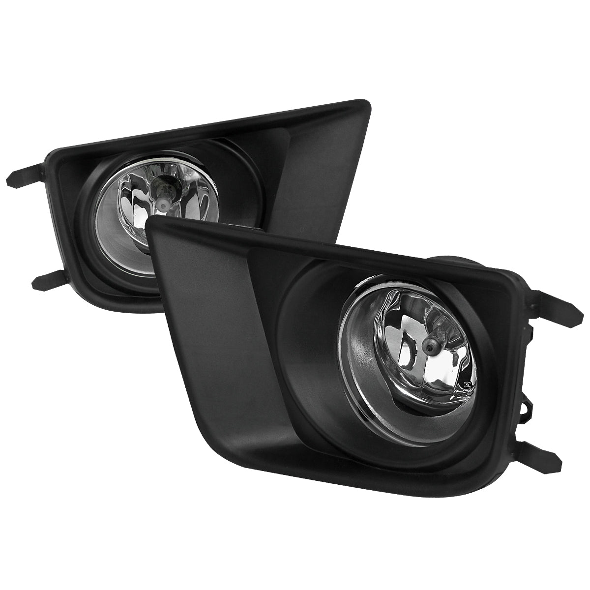 2012-2015 Toyota Tacoma H11 Fog Lights Kit (Chrome Housing/Clear Lens)