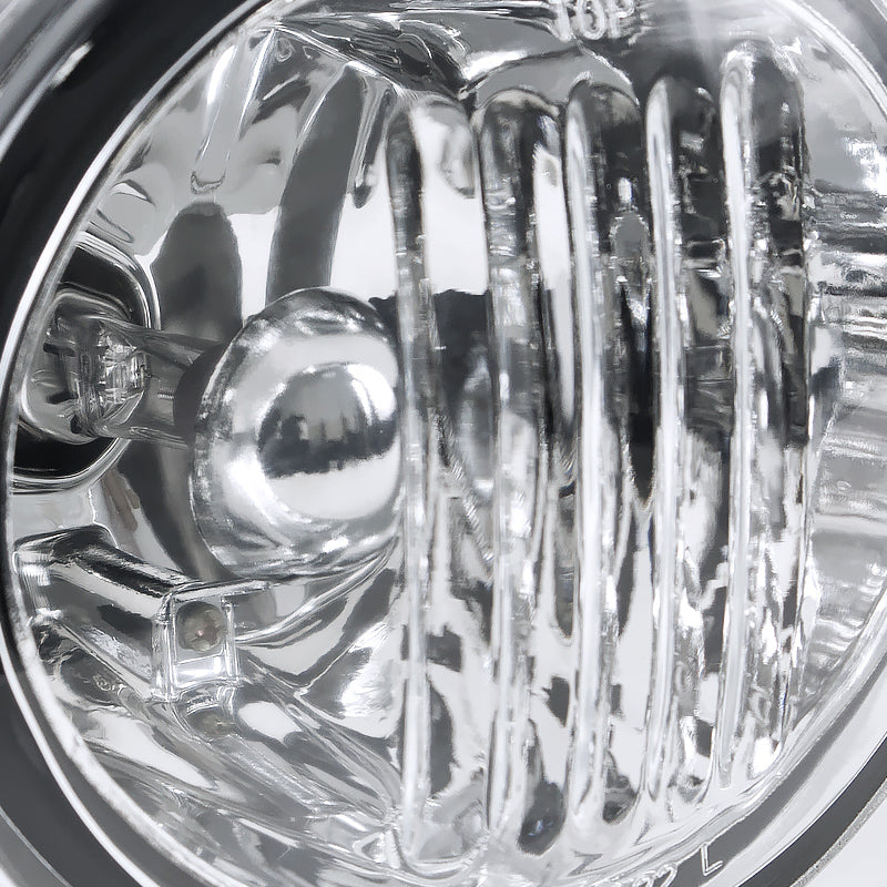 2003-2008 Toyota Matrix Pontiac Vibe 12V/55W 9006 Fog Lights (Chrome Housing/Clear Lens)