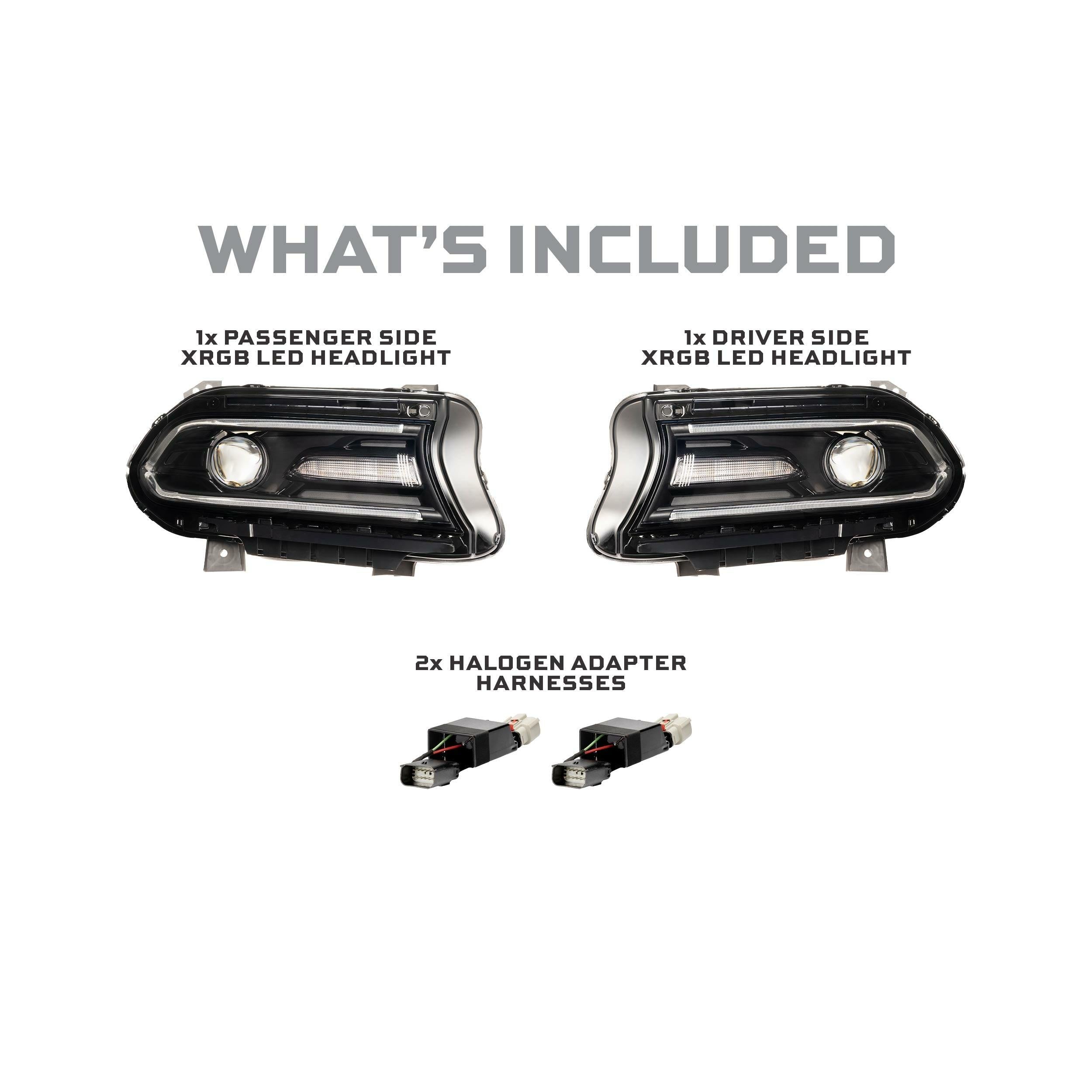Dodge Charger XRGB LED Headlights : 2015-2023