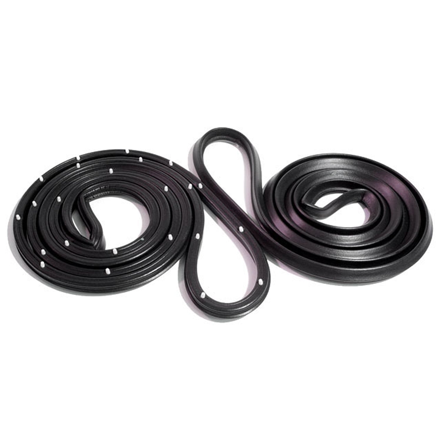 Rear Molded Door Seals with Clips For Buick Special 1964-1967; LM 12-Q/W