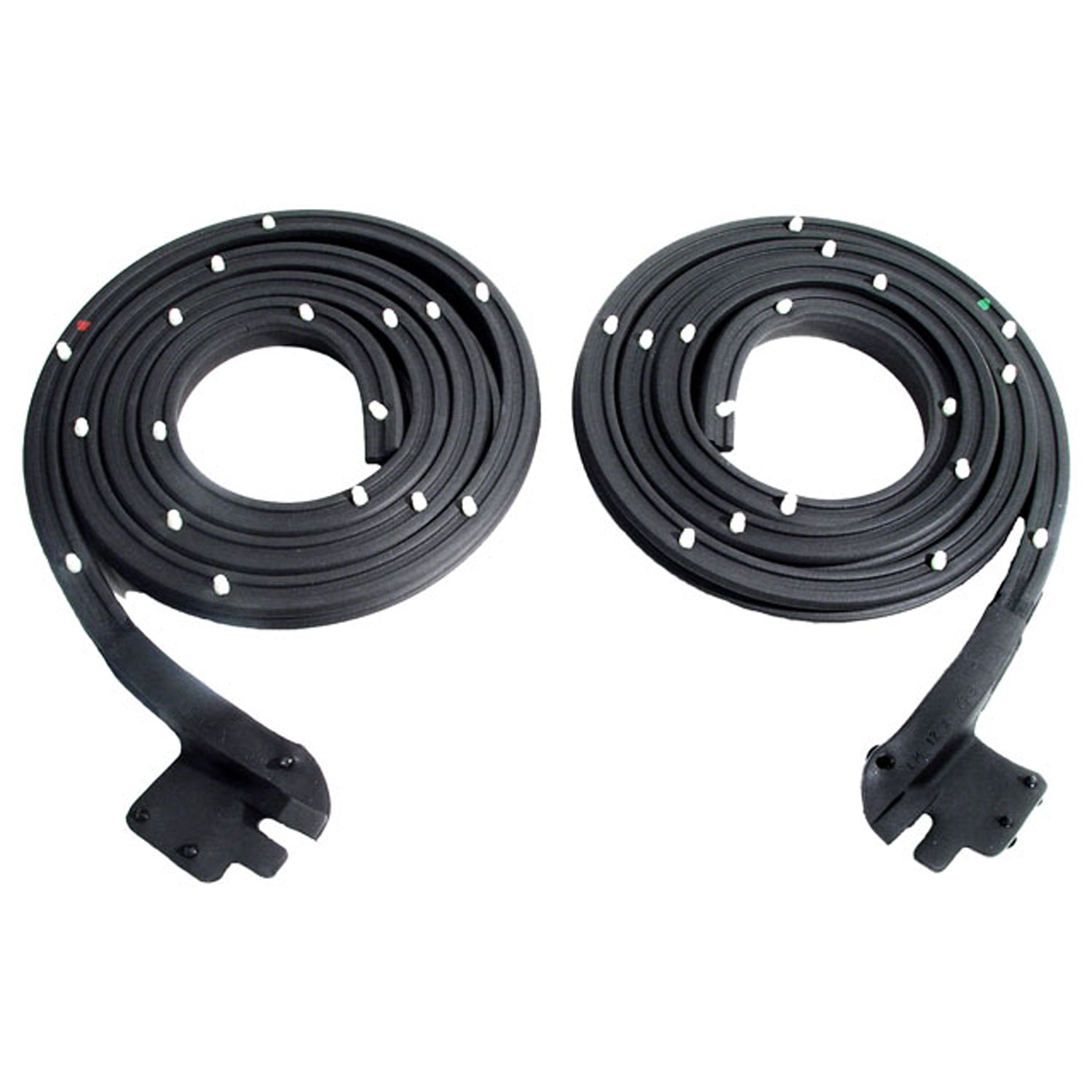 Rear Door Seals For Chevrolet Chevelle 1966-1967, Malibu 1966-1967; LM 12-X