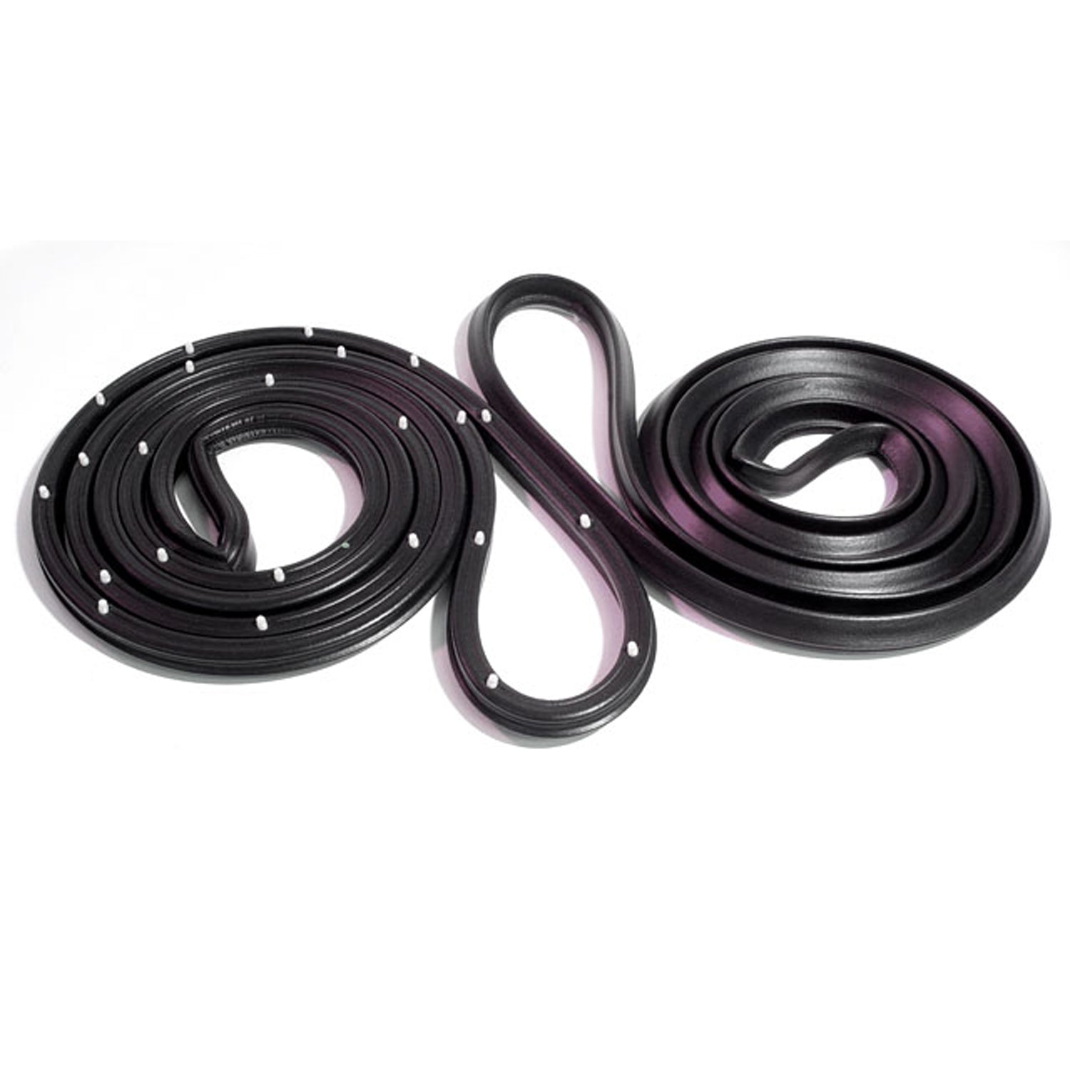 Front Molded Door Seals 4-Door Sedan For Cadillac Seville 1976-1979; LM 18-K