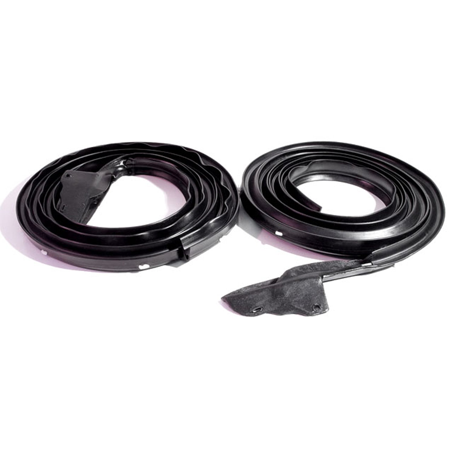 Molded Door Seals with Steel Core and White Clips For Dodge Charger 68-70; LM 23