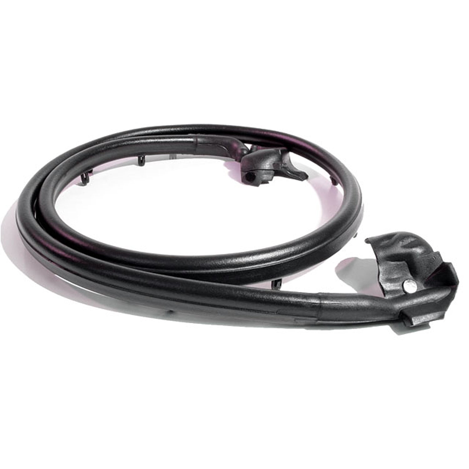 Half Door Seal with Clips and Molded Ends For Jeep Wrangler 1987-1995; LM 90-R