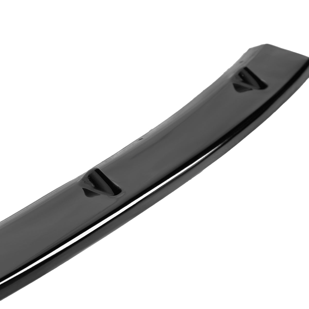 2010-2013 Volkswagen Golf/GTI Glossy Black 3PC Front Bumper Lip Splitter Kit
